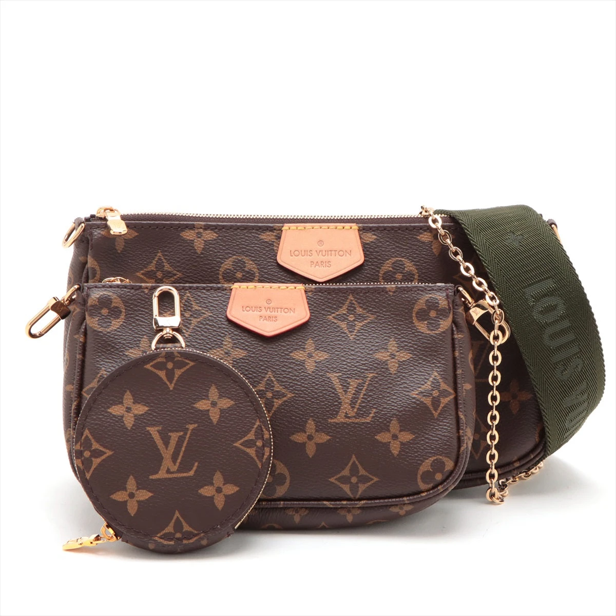 ヴィトン モノグラム ミュルティポシェットアクセソワール M44813 RFID