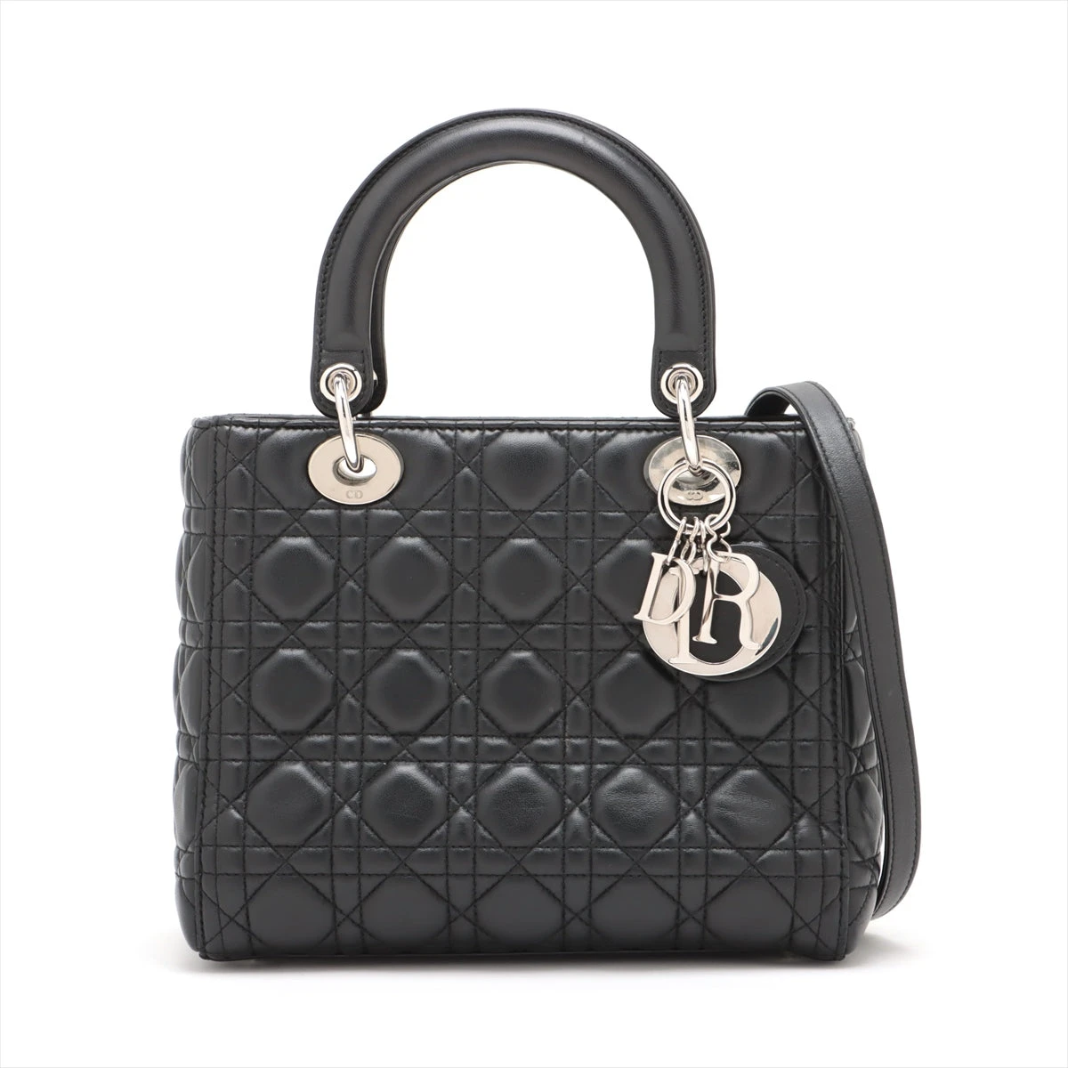 Christian Dior レディディオール カナージュ クリスチャンディオール レディディオール カナージュ レザー