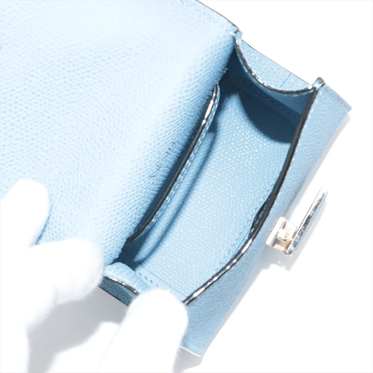 ヴァレクストラ イジィデ レザー ウエストポーチ ブルー