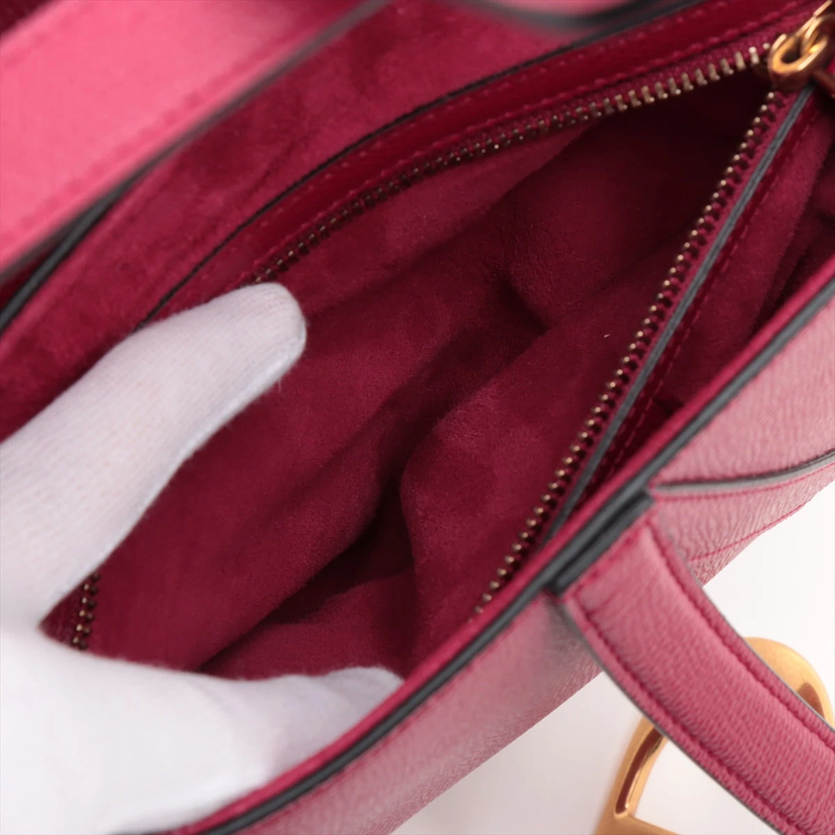 クリスチャンディオール サドルバッグ レザー ワンショルダー