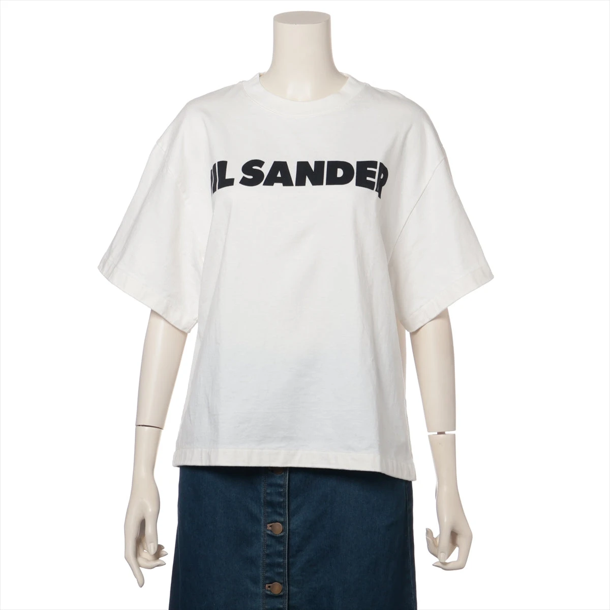 JIL SANDER ジルサンダー J02GC0001 ホワイト コットン ロゴショートスリーブTシャツ ホワイト S トップス コットン レディース 中古 楽天市場】JIL SANDER ジルサンダー T-SHIRT Tシャツ ロゴT