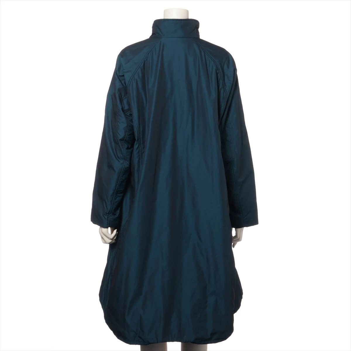 イッセイミヤケ ポリエステル コート 2 レディース ブルー IM43FA011