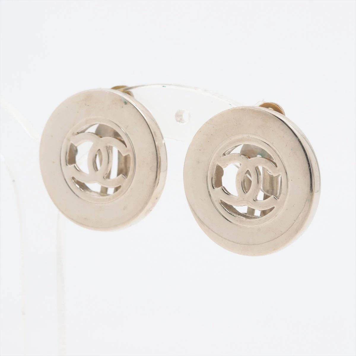 シャネル ココマーク 97A イヤリング(両耳用) GP シルバー A3077213  