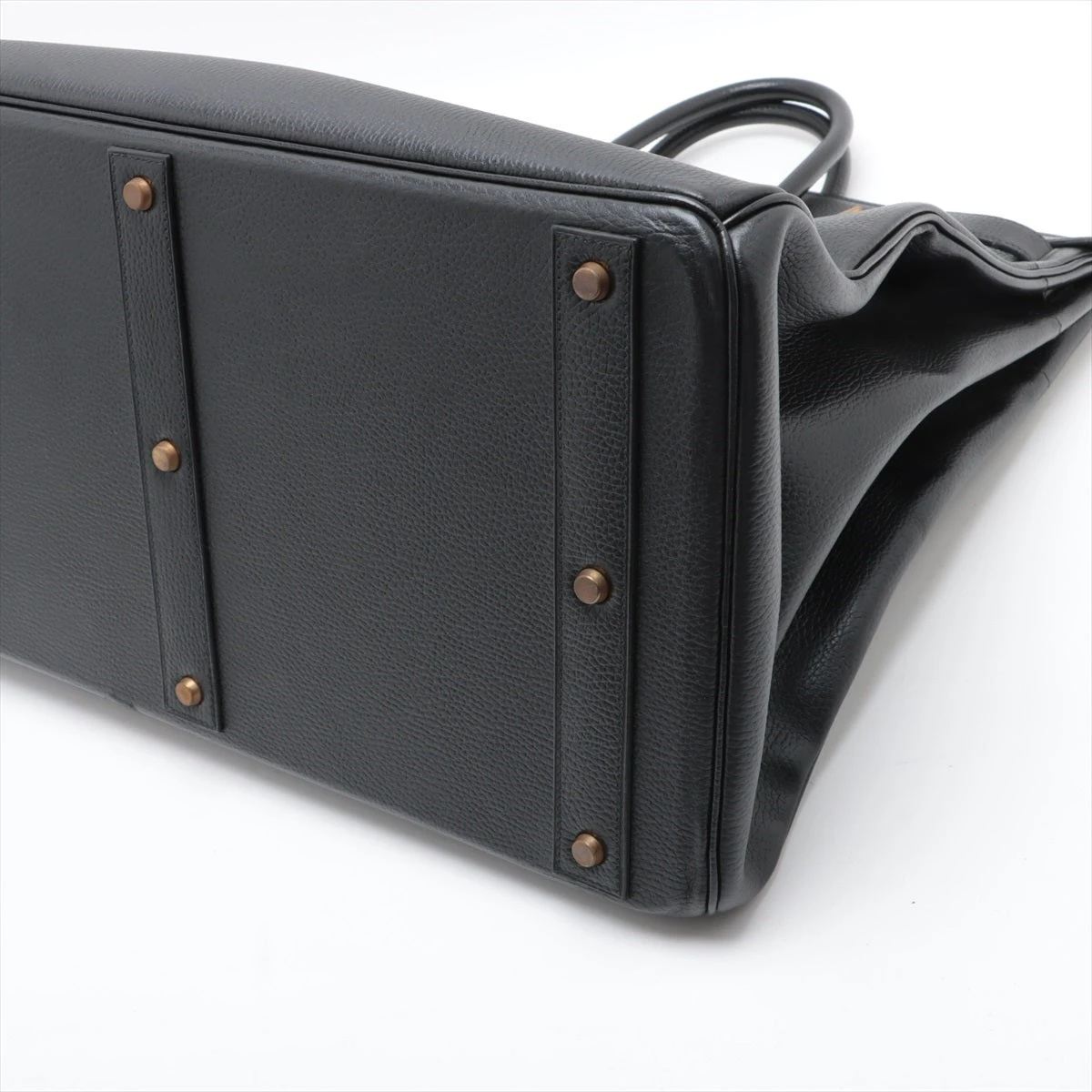 エルメス オータクロア50 アルデンヌ ブラック ゴールド金具 ○Y:1995