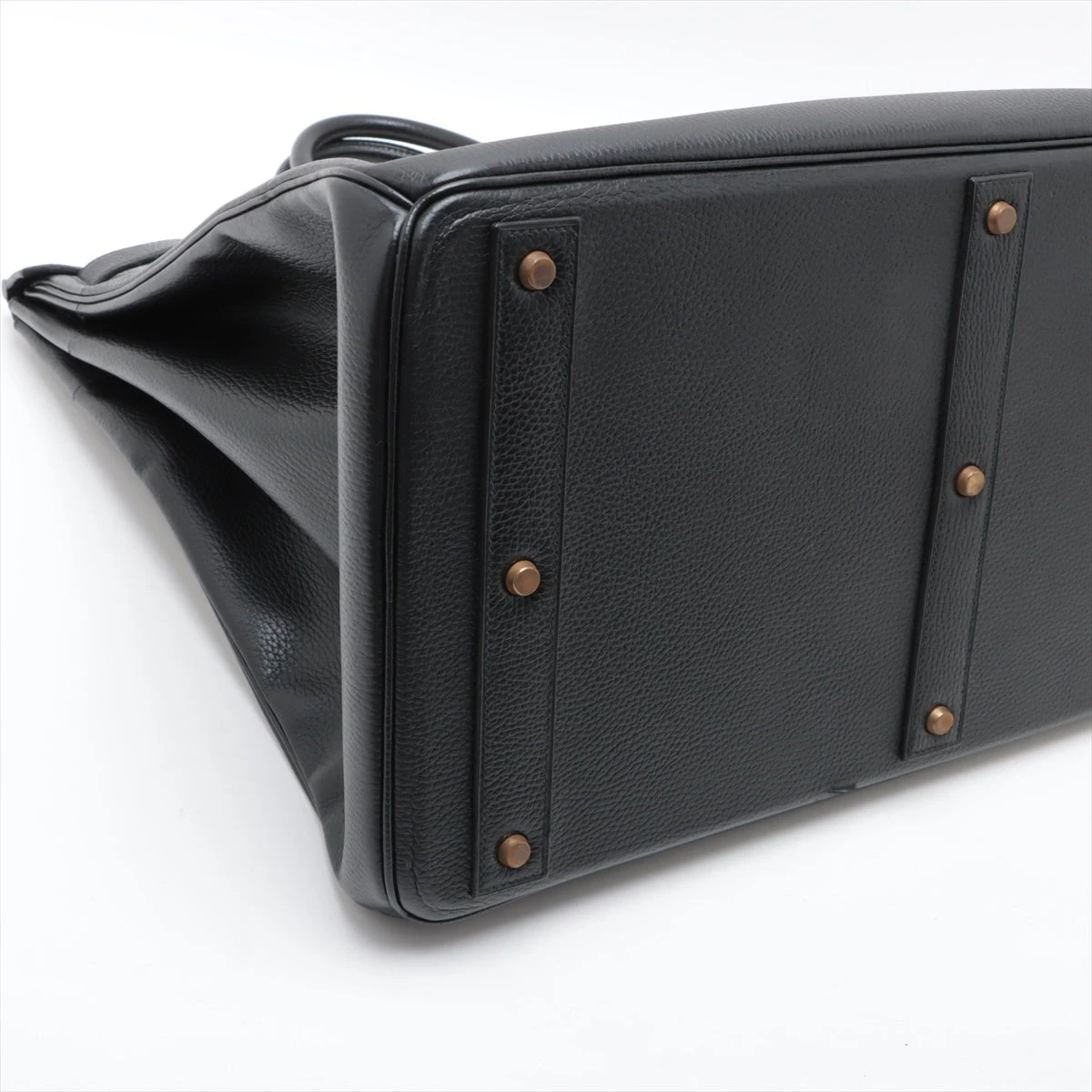 エルメス オータクロア50 アルデンヌ ブラック ゴールド金具 ○Y:1995