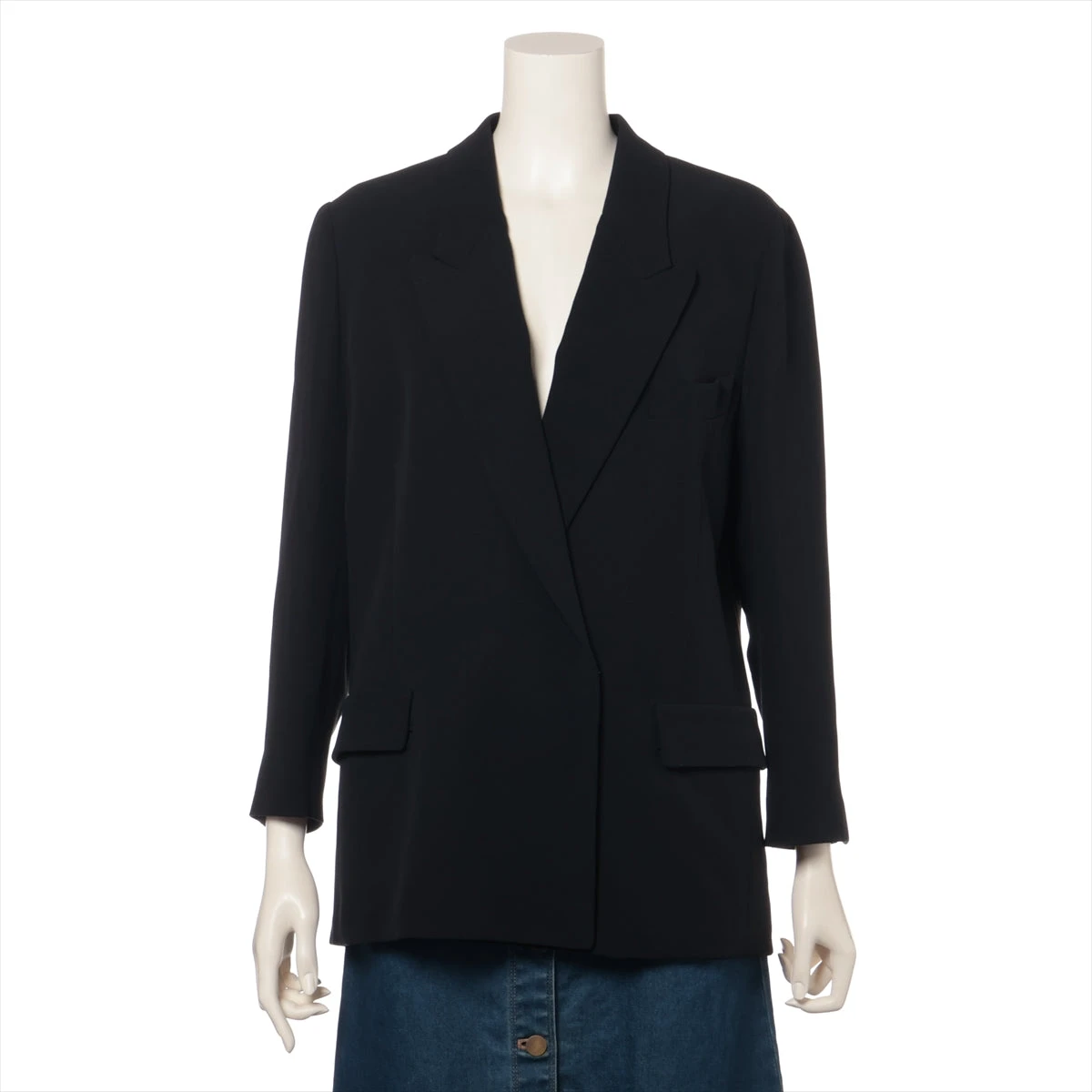 エルメス マルジェラ期 シルク ジャケット 表記無し レディース