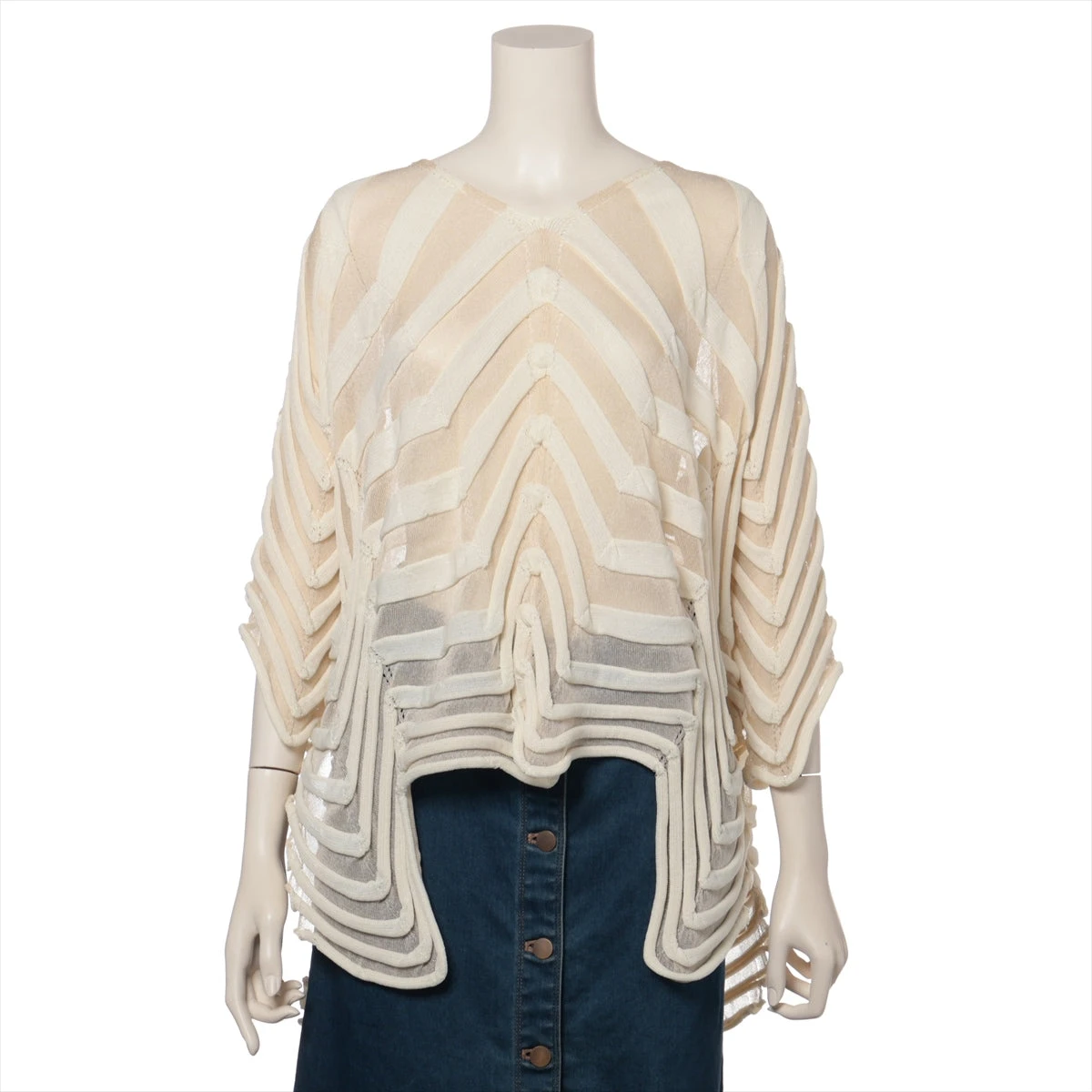 美品✨　イッセイミヤケ 長袖カットソー ベージュ　サイズM 中古・古着通販】me ISSEY MIYAKE (ミーイッセイ ミヤケ) 長袖