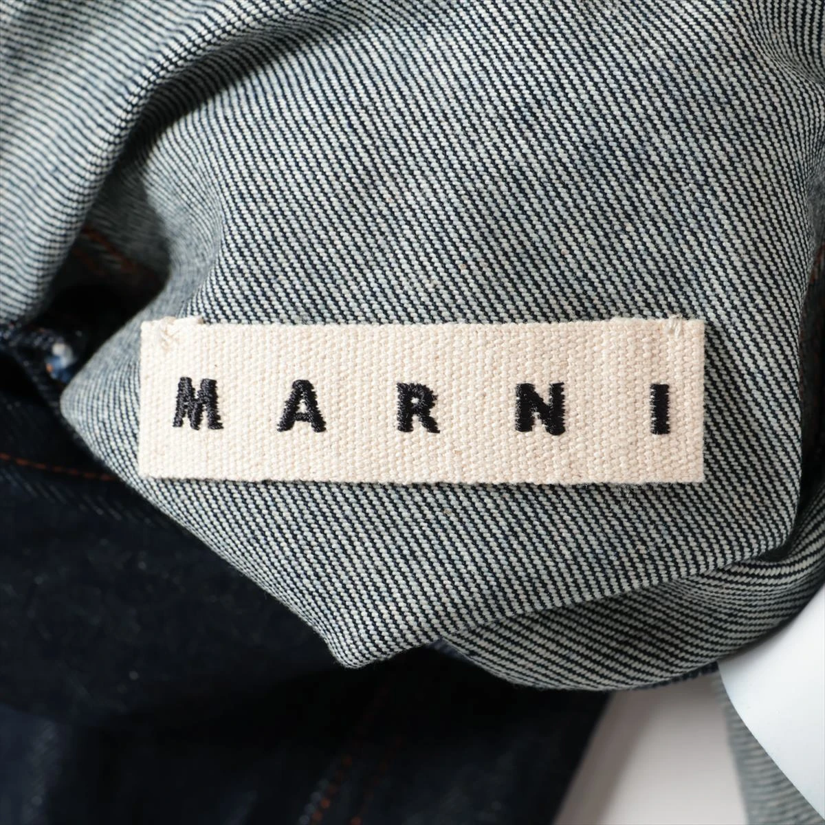 マルニ 20AW コットン×ウール デニムジャケット 44 メンズ