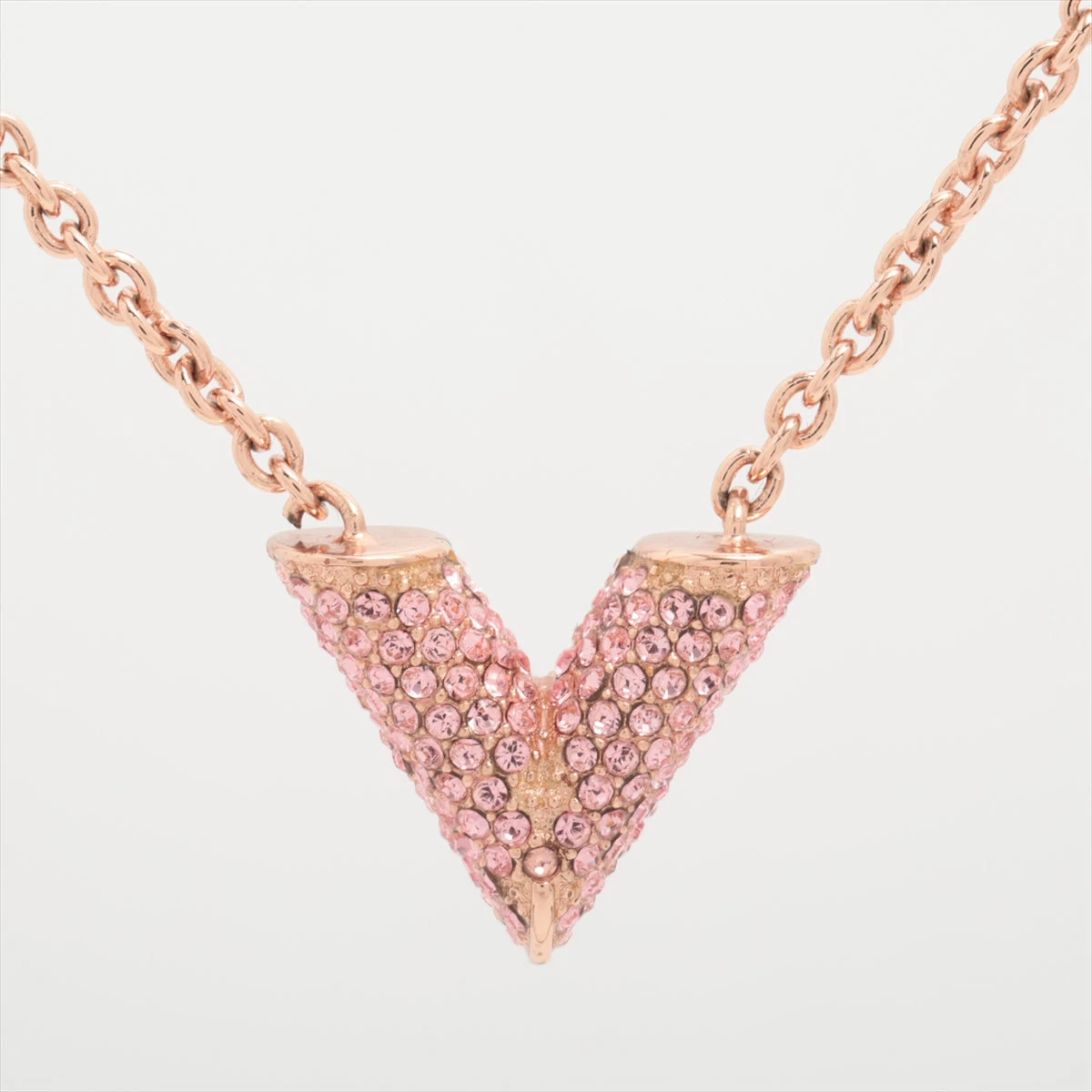 【ルイヴィトン】エセンシャルV LOUIS VUITTON ルイヴィトン ネックレス エセンシャルV ゴールド