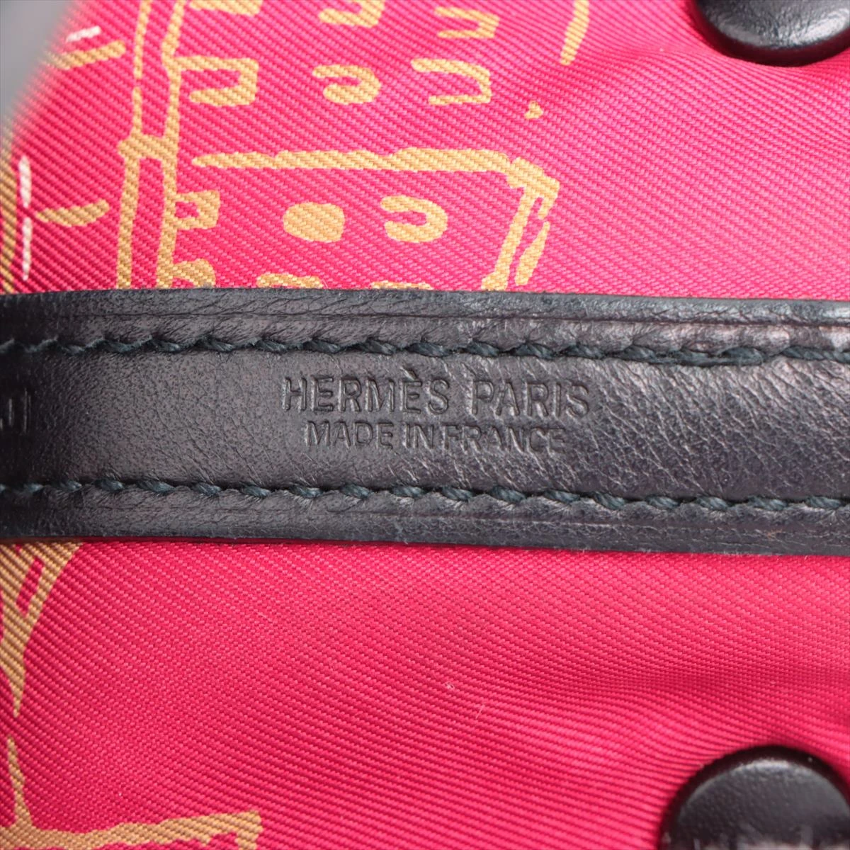 エルメス ガーデンツイリーTPM スイフト ブラック シルバー金具 □J