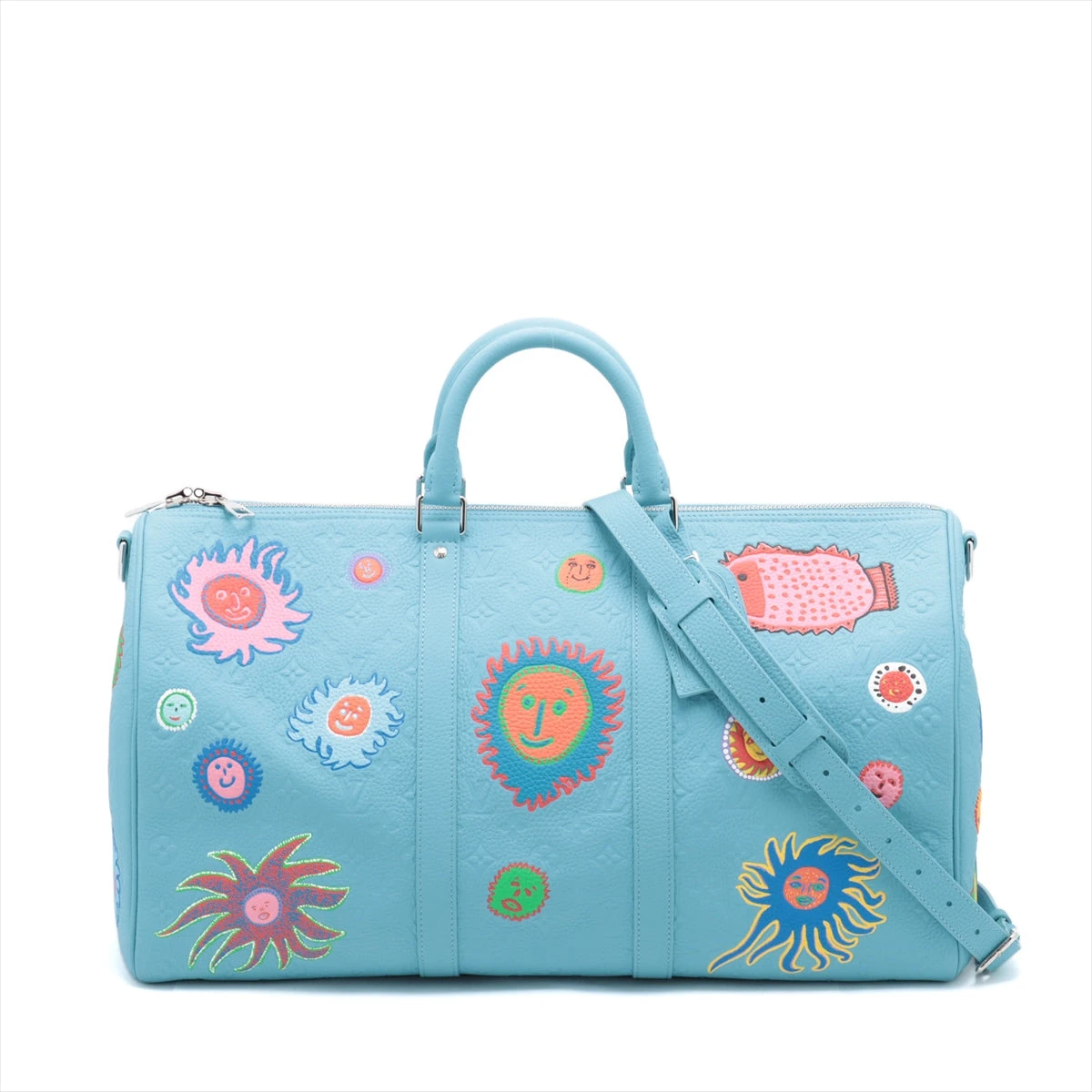 ヴィトン×草間彌生 トリヨンモノグラム キーポル バンドリエール50