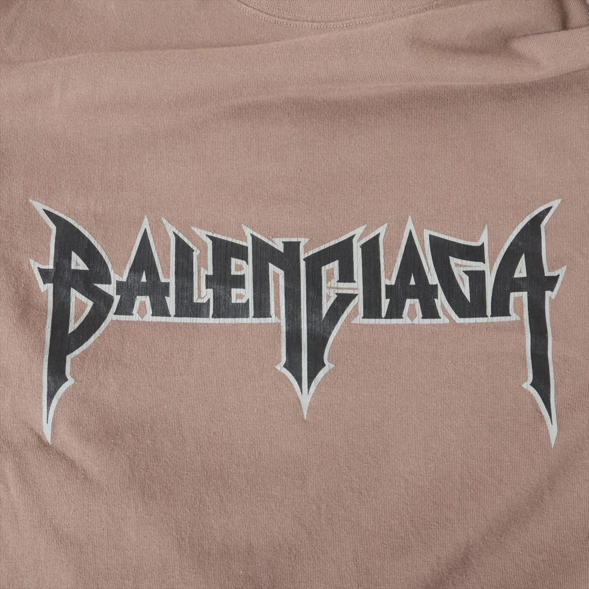 バレンシアガ 22年 コットン Tシャツ 3 メンズ ベージュ 712398 
