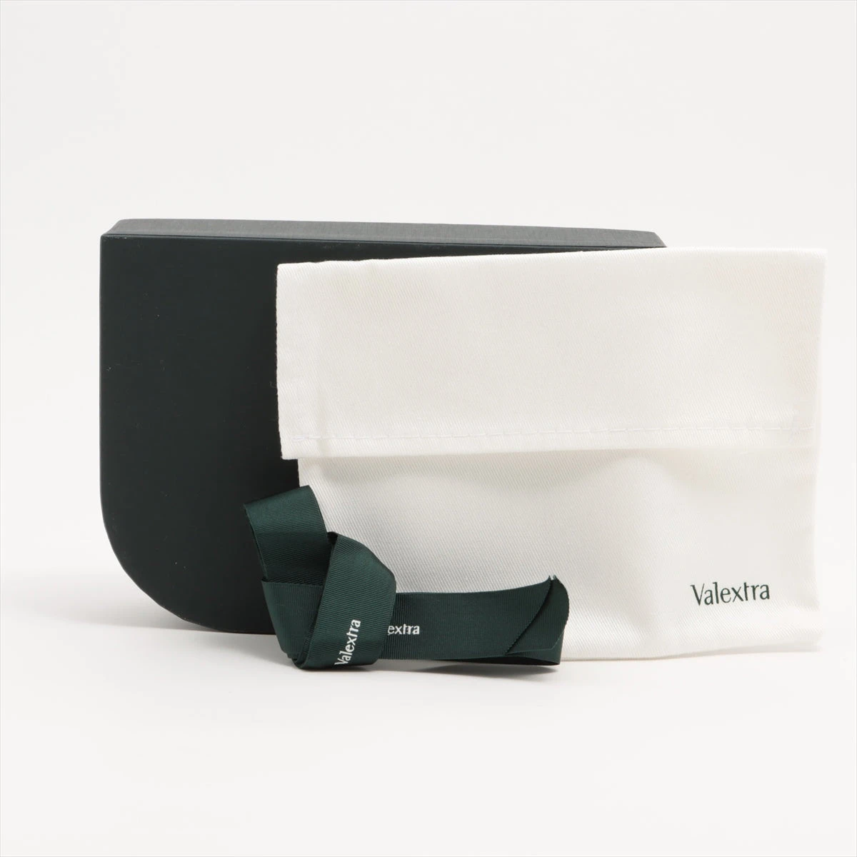 ヴァレクストラ レザー マネークリップ グリーン DU028207｜中古