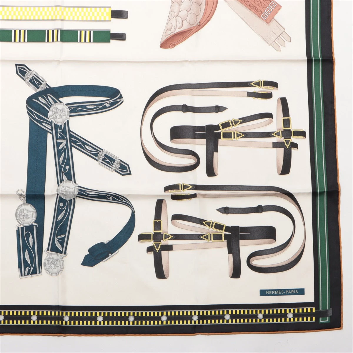 エルメス カレ90 LETTRES EQUESTRES レトル エケストル スカーフ