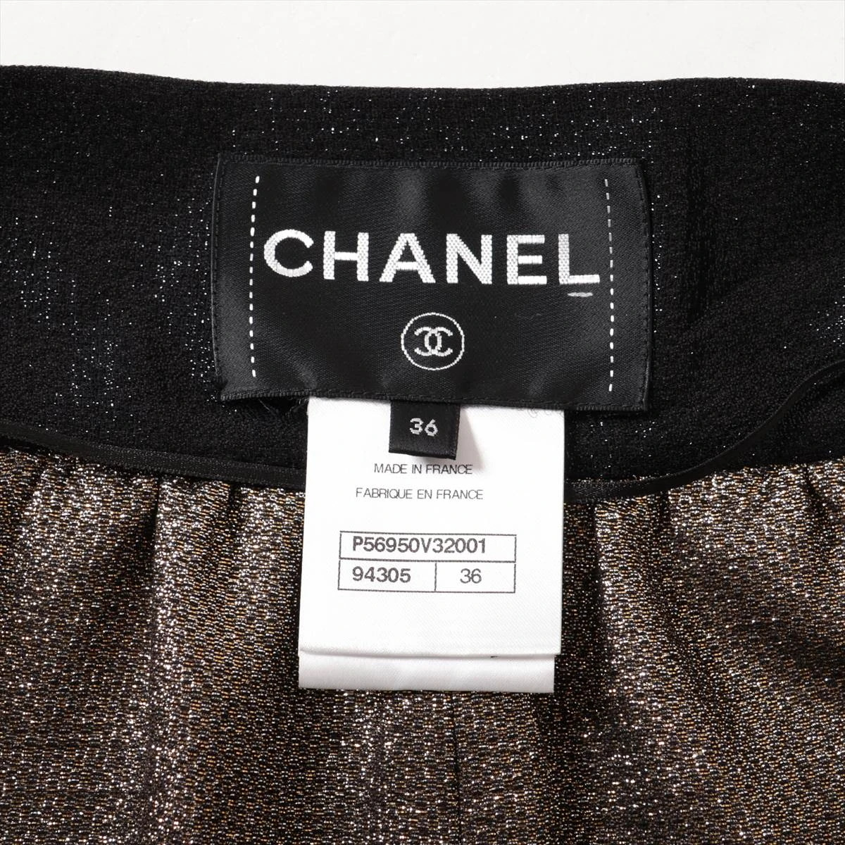 シャネル ココマーク シルク×ポリエステル ケープ 36 レディース