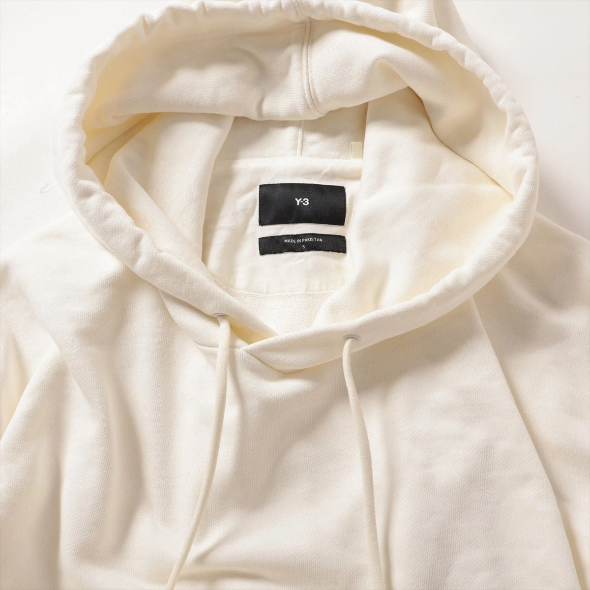 Y-3 コットン パーカー S メンズ ホワイト 0DY001 A3075180｜中古