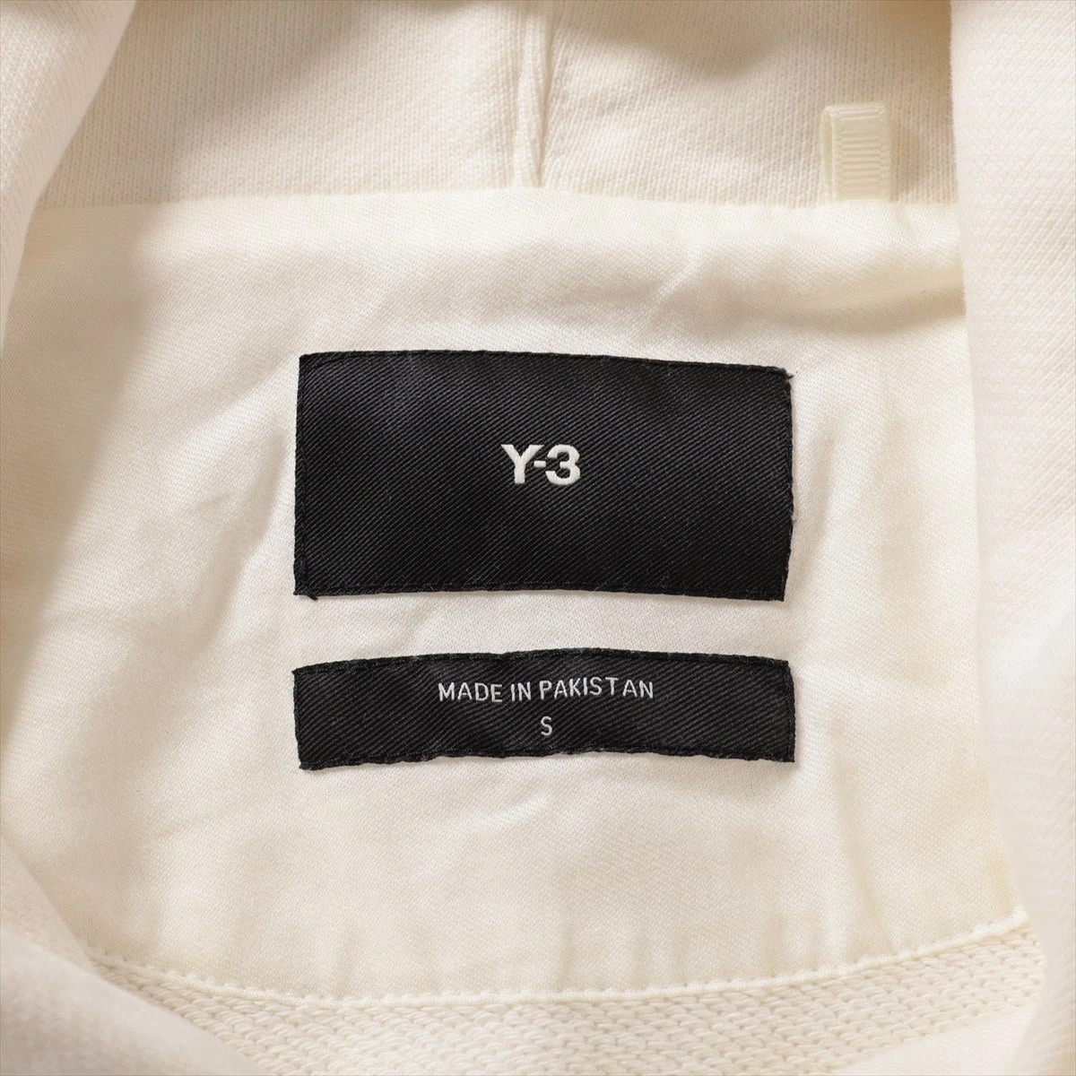 Y-3 コットン パーカー S メンズ ホワイト 0DY001 A3075180｜中古 