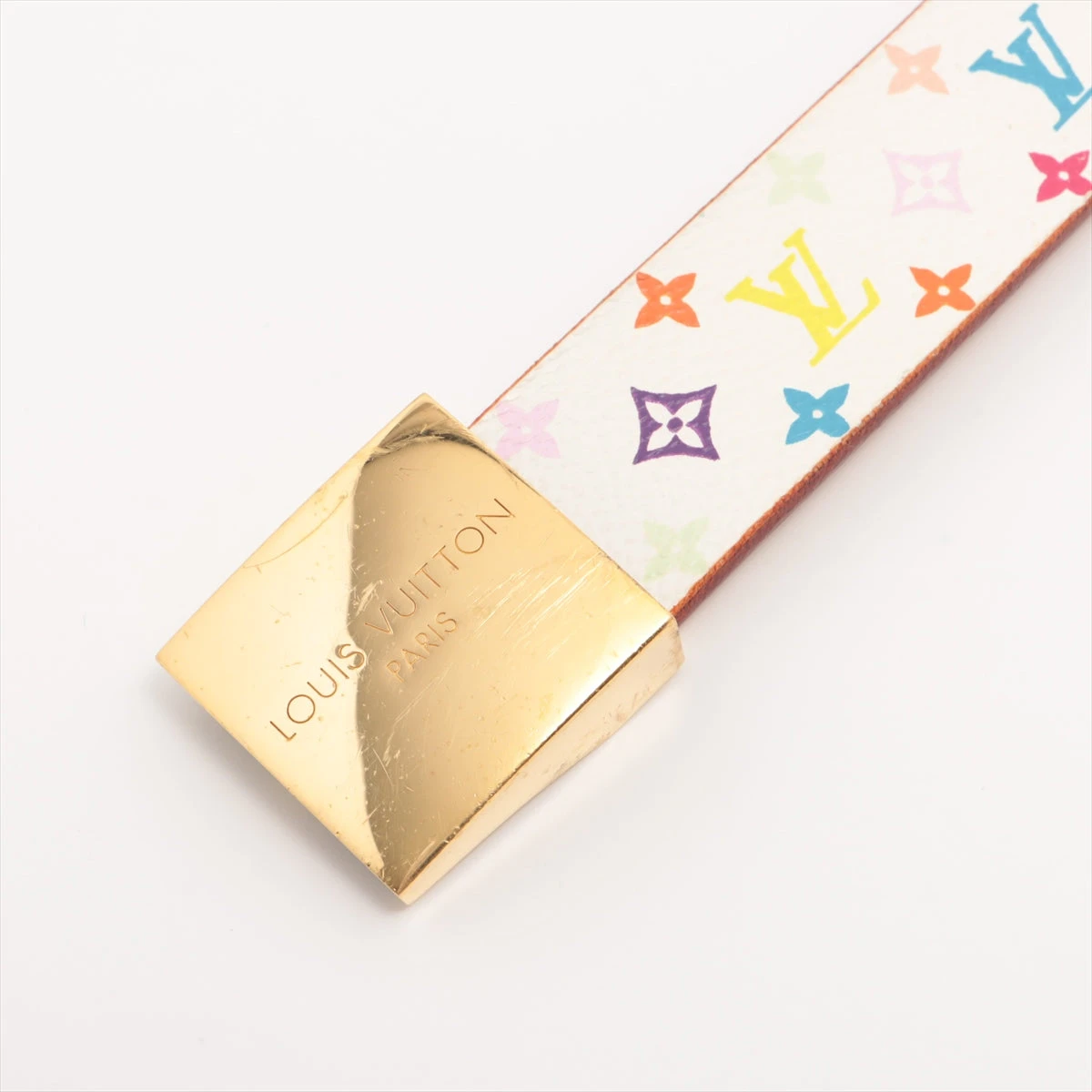 LOUIS VUITTON M9270U サンチュール・キャレ ベルト ヴィトン M9270U サンチュール キャレ LB0033 ベルト 70 PVC