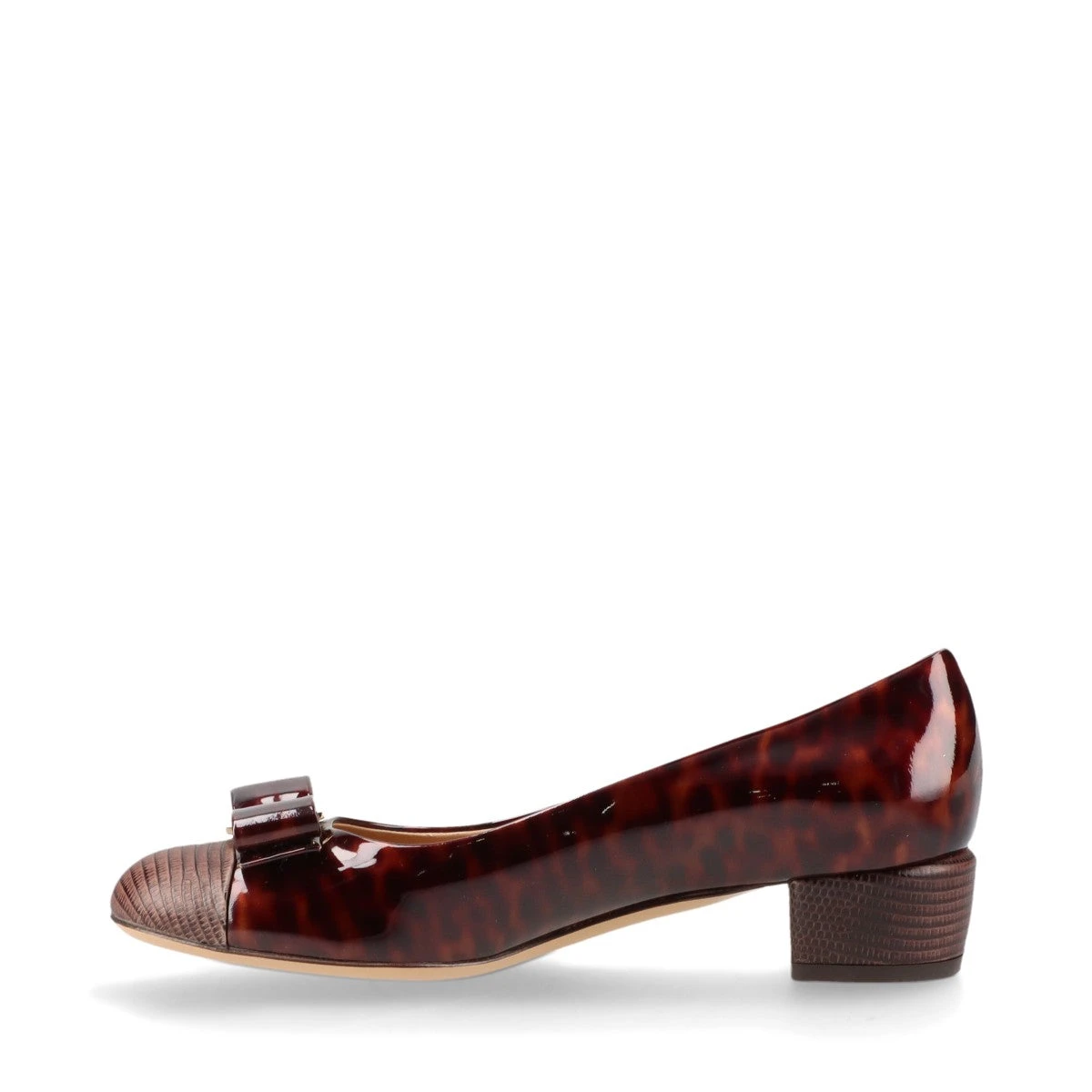 美品　フェラガモ パンプス　vera ブラウン 楽天市場】Salvatore Ferragamo サルヴァトーレフェラガモ VARA