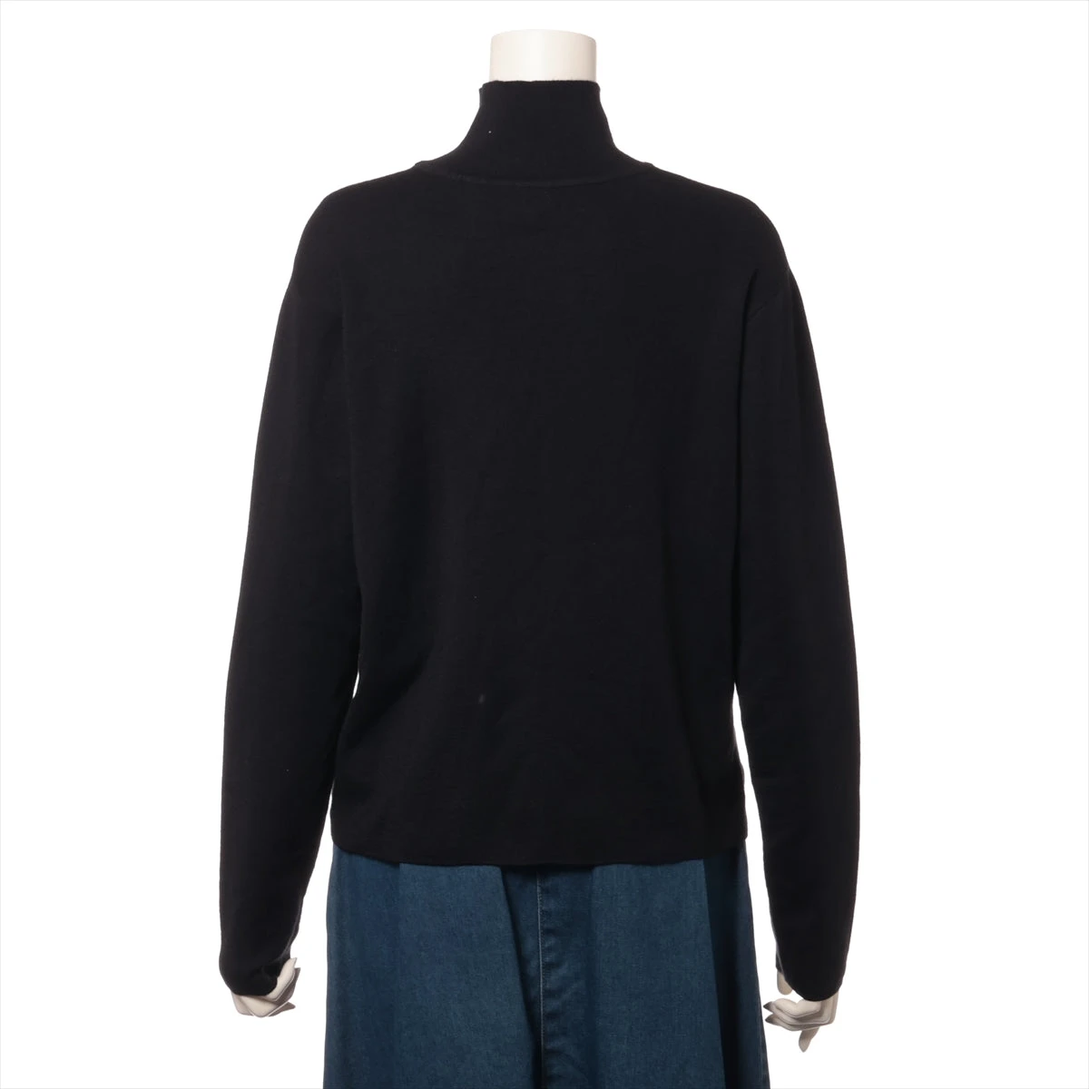 エルメス　カシミヤニット　サイズ38 エルメス 20AW カシミヤ×シルク ニット 38 レディース ブラック