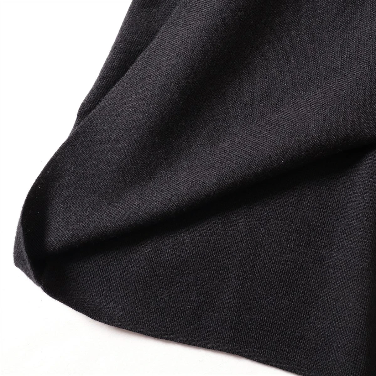 タグ付き☆正規品　HERMES エルメス　カシミヤ　ケーブル編み　ニット エルメス 20AW カシミヤ×シルク ニット 38 レディース ブラック