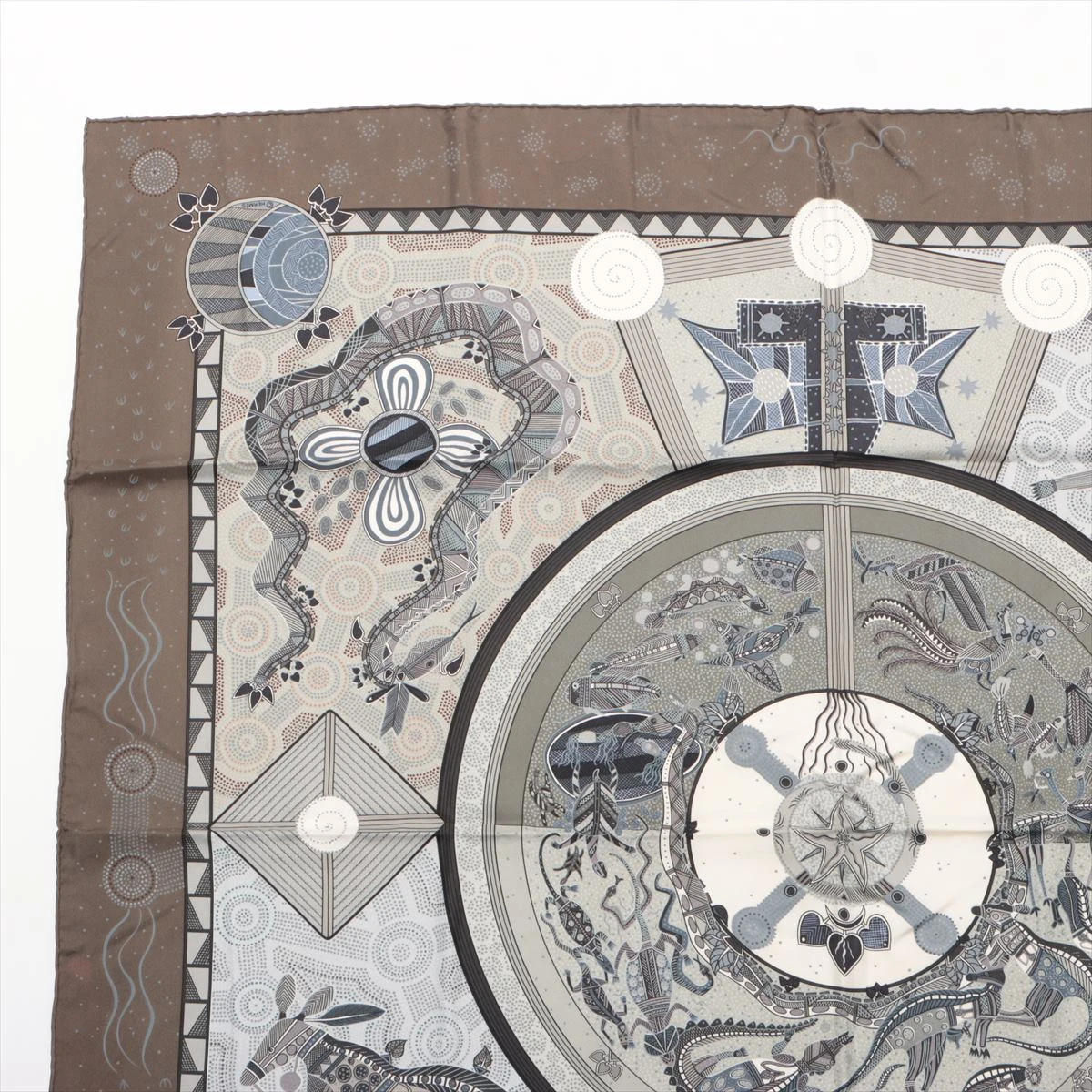 HERMES カレ90 REVE D'AUSTRALIE オーストラリアの夢 極美品】 HERMES