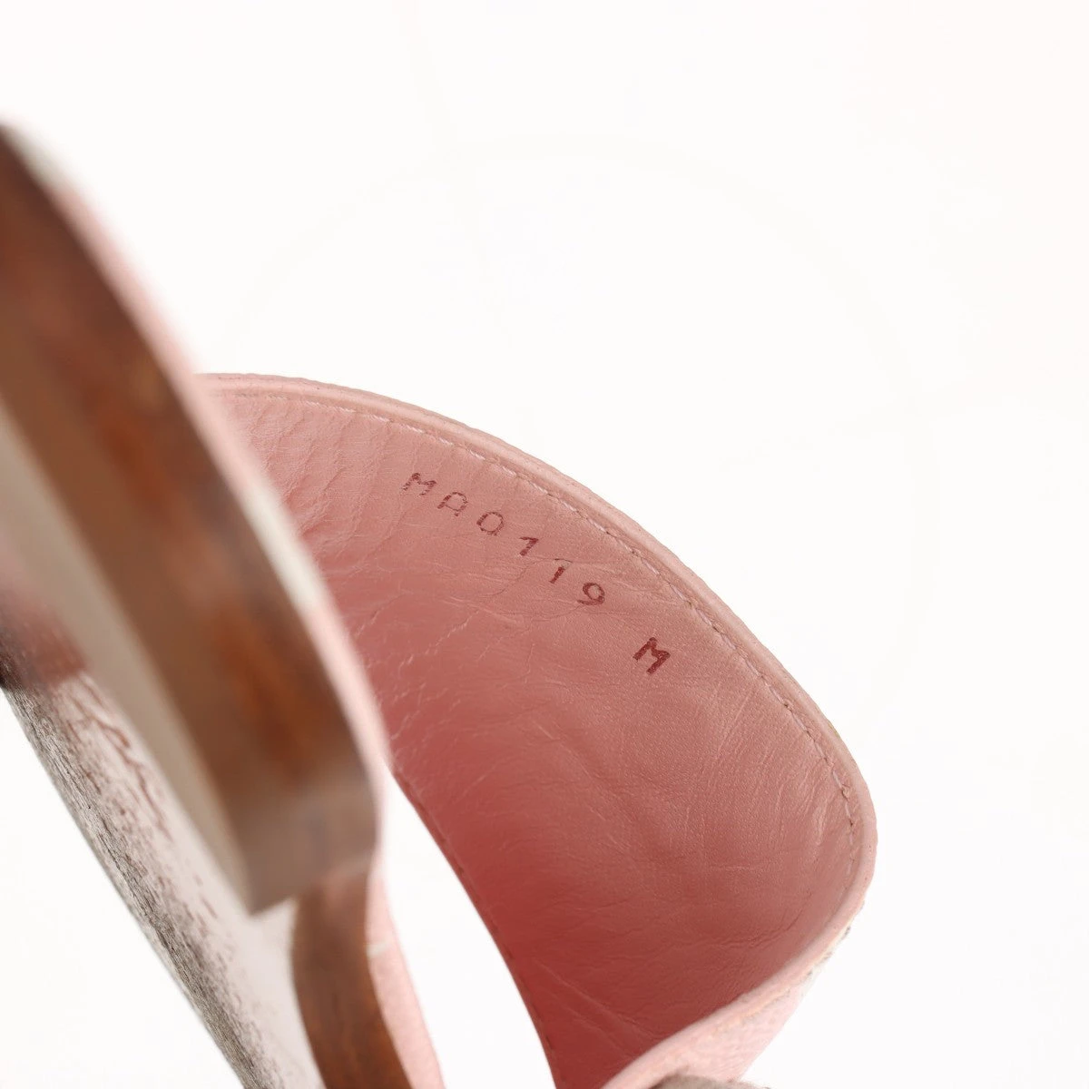 ヴィトン ロックイット 19年 PVC×レザー サンダル 37 レディース