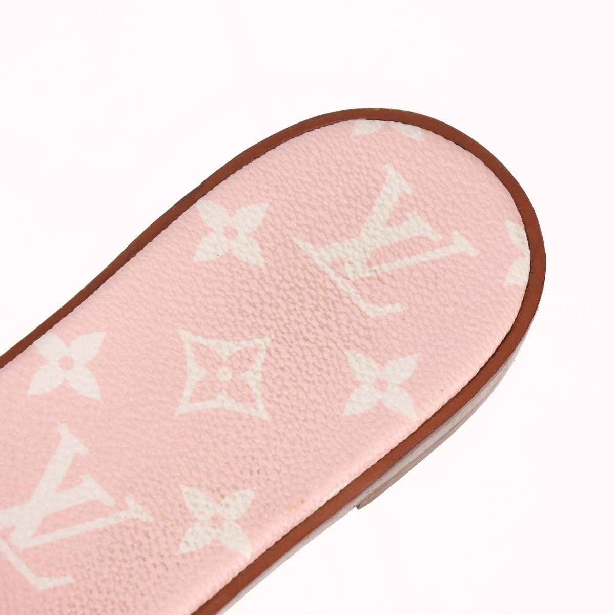 LouisVuitton レザーサンダル　サンダル　ロックイット　MA0119 ヴィトン ロックイット 19年 PVC×レザー サンダル 37 レディース