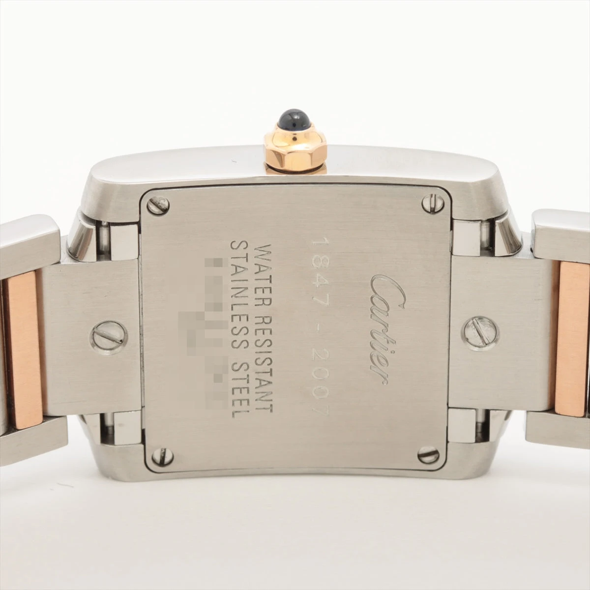 カルティエ　タンクフランセーズSS 2コマ 2025年最新】タンクフランセーズ コマの人気アイテム - メルカリ