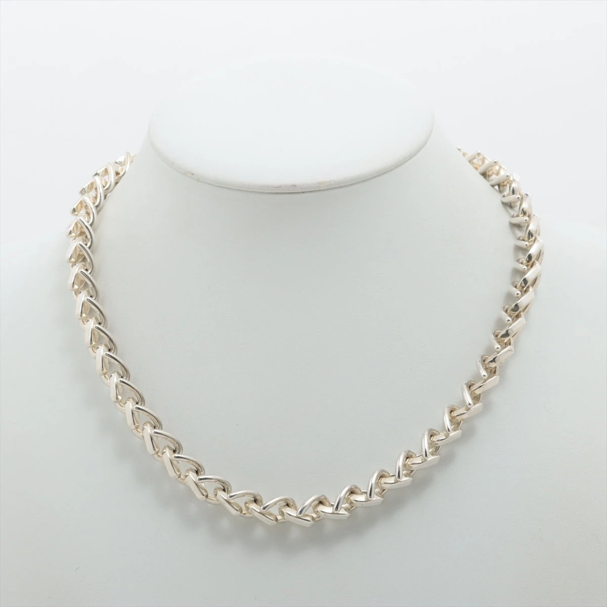 【新品】Tiffanyフォージ　ティファニーフォージ　ミディアムリンクネックレス 新品】Tiffanyフォージ ティファニーフォージ ミディアムリンク