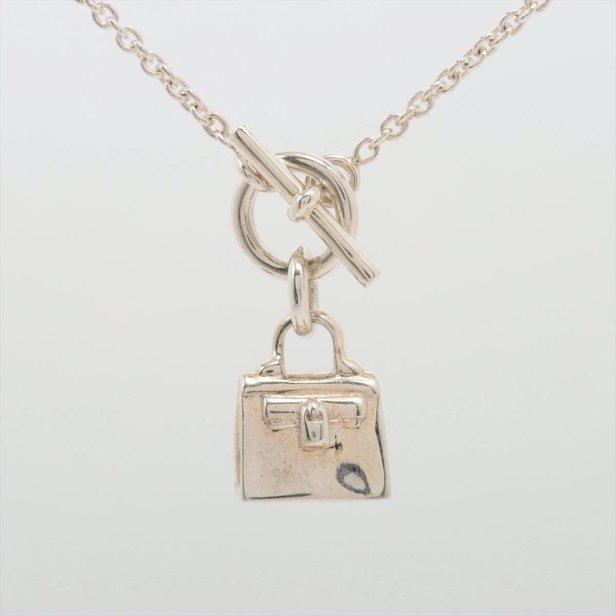 エルメス SV925 アミュレット ケリー ネックレス HERMES - □新同□ エルメス アミュレット ケリー ネックレス
