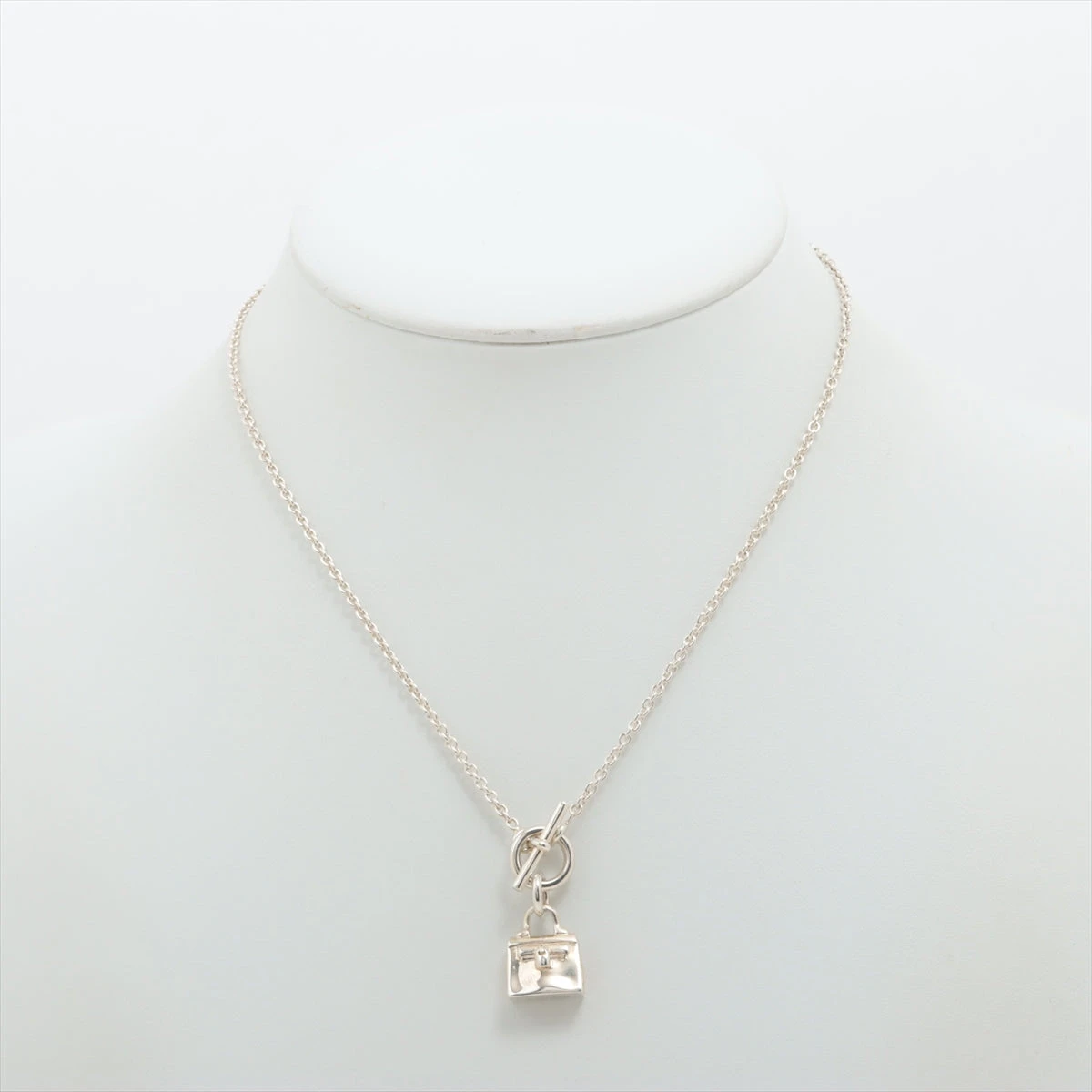 エルメス　ケリーアミュレットネックレス シルバー アミュレット ケリー ネックレス[H121325B 00] Amulette Kelly