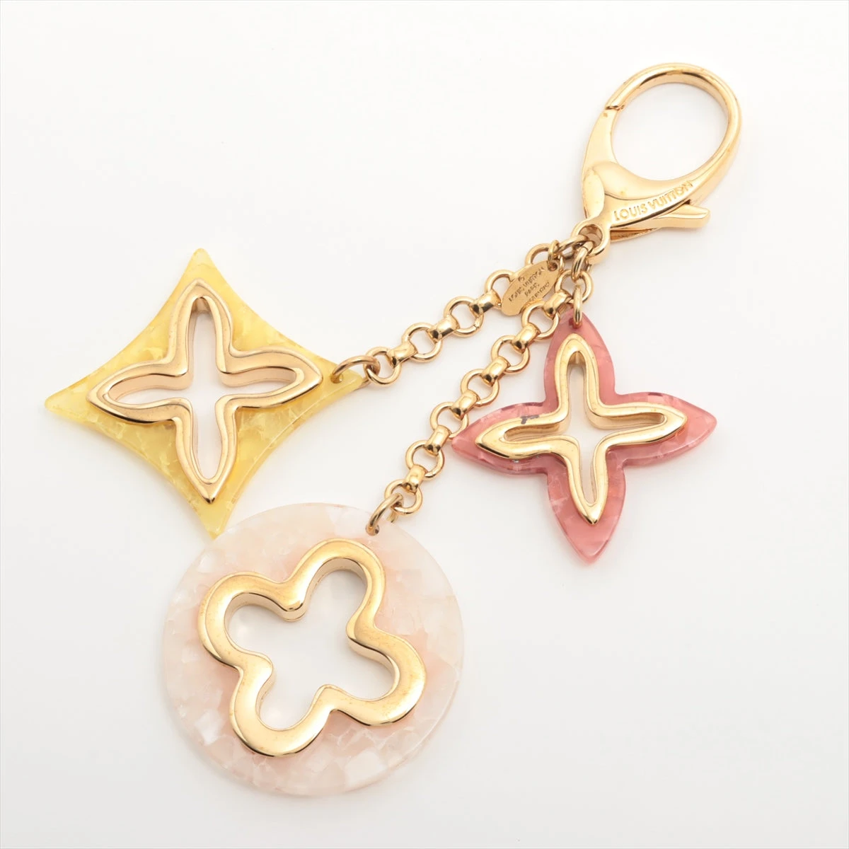 Louis Vuitton フラワー ビジューサックアンソレンス M66884 ヴィトン M66884 ビジューサック アンソレンス OB1113 チャーム