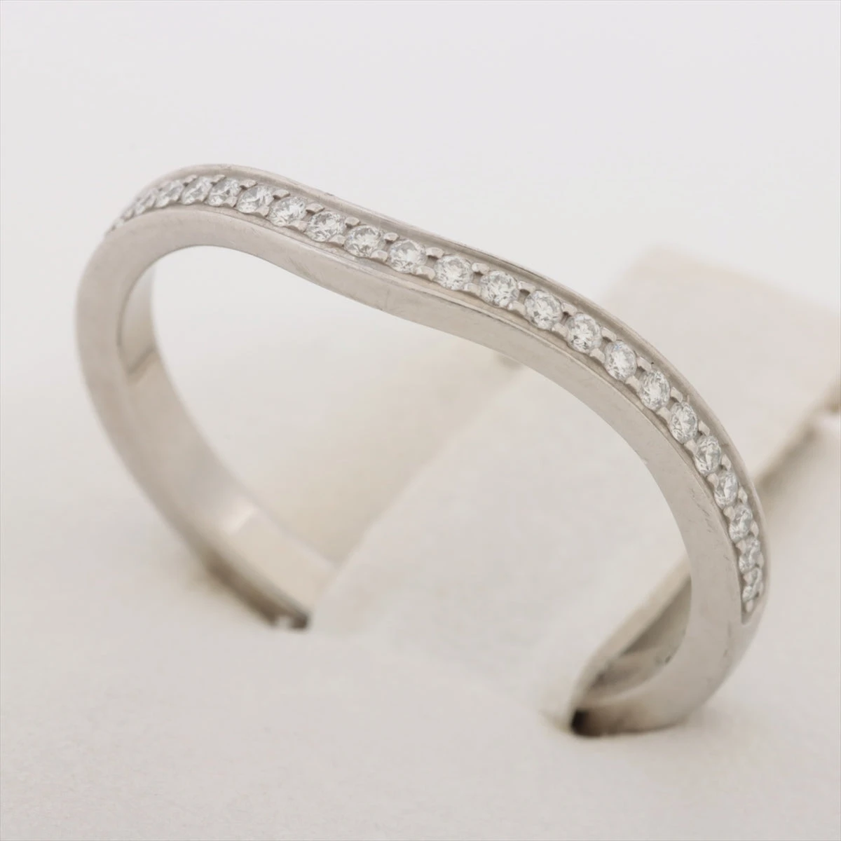 ★【本日まで】Cartier バレリーナ Pt950 12号52 ダイヤ ☆Cartier バレリーナウェディング Pt950 12号52 ダイヤ