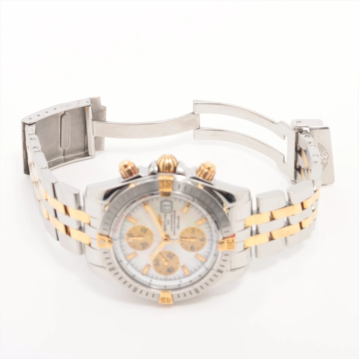 ブライトリング クロノマット B13356 SS×YG AT シェル文字盤 A3089012