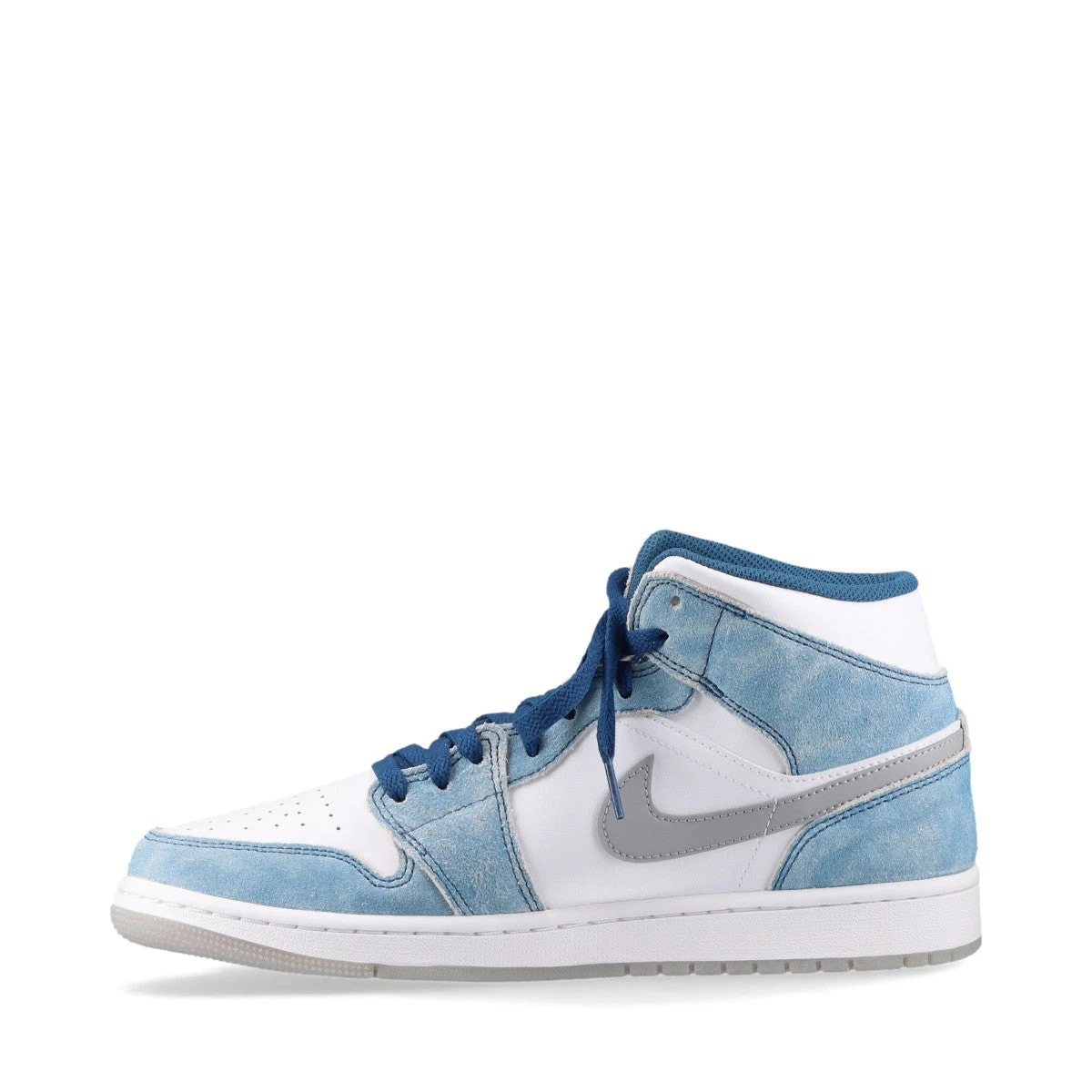 ナイキ AIR JORDAN 1 MID SE レザー×スエード ハイカット
