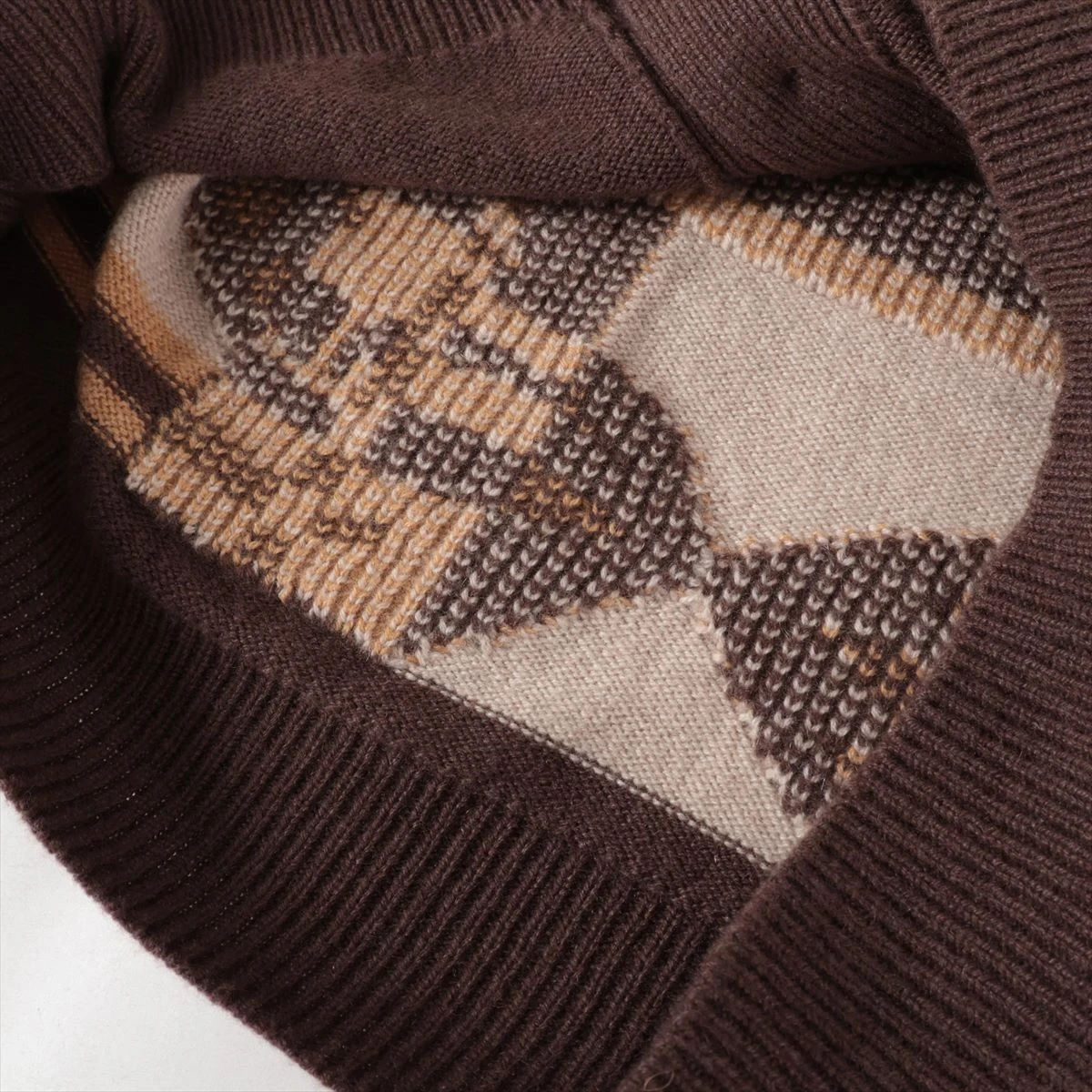 エルメス 23AW カシミヤ カーディガン 36 レディース ベージュ