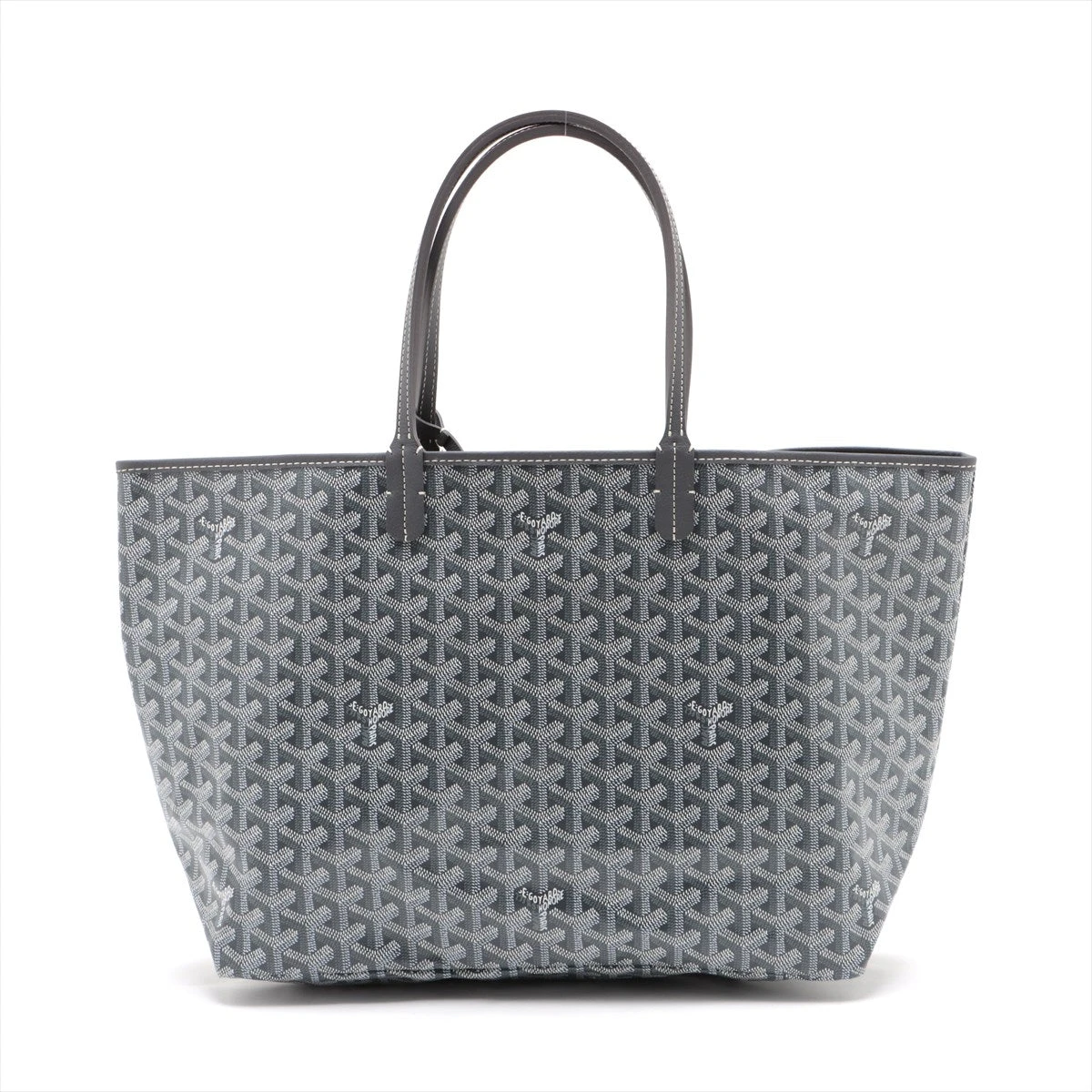 ゴヤール PVCレザー サン・ルイ PMトートバッグ GOYARD ゴヤール サンルイPM トートバッグ PVC レザー ホワイト