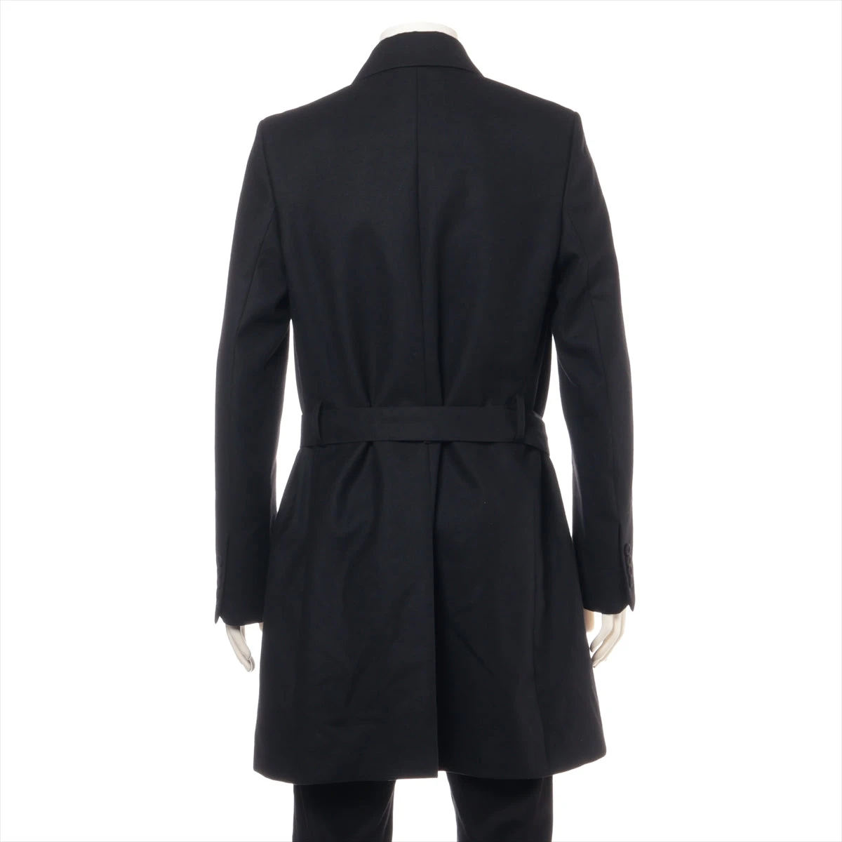 ディオール 22AW ウール コート 46 メンズ ブラック