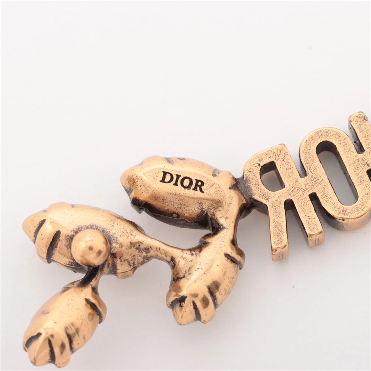 ディオール　ゴールドストーン　バレッタ Christian Dior （新品・未使用品）クリスチャンディオール ミス