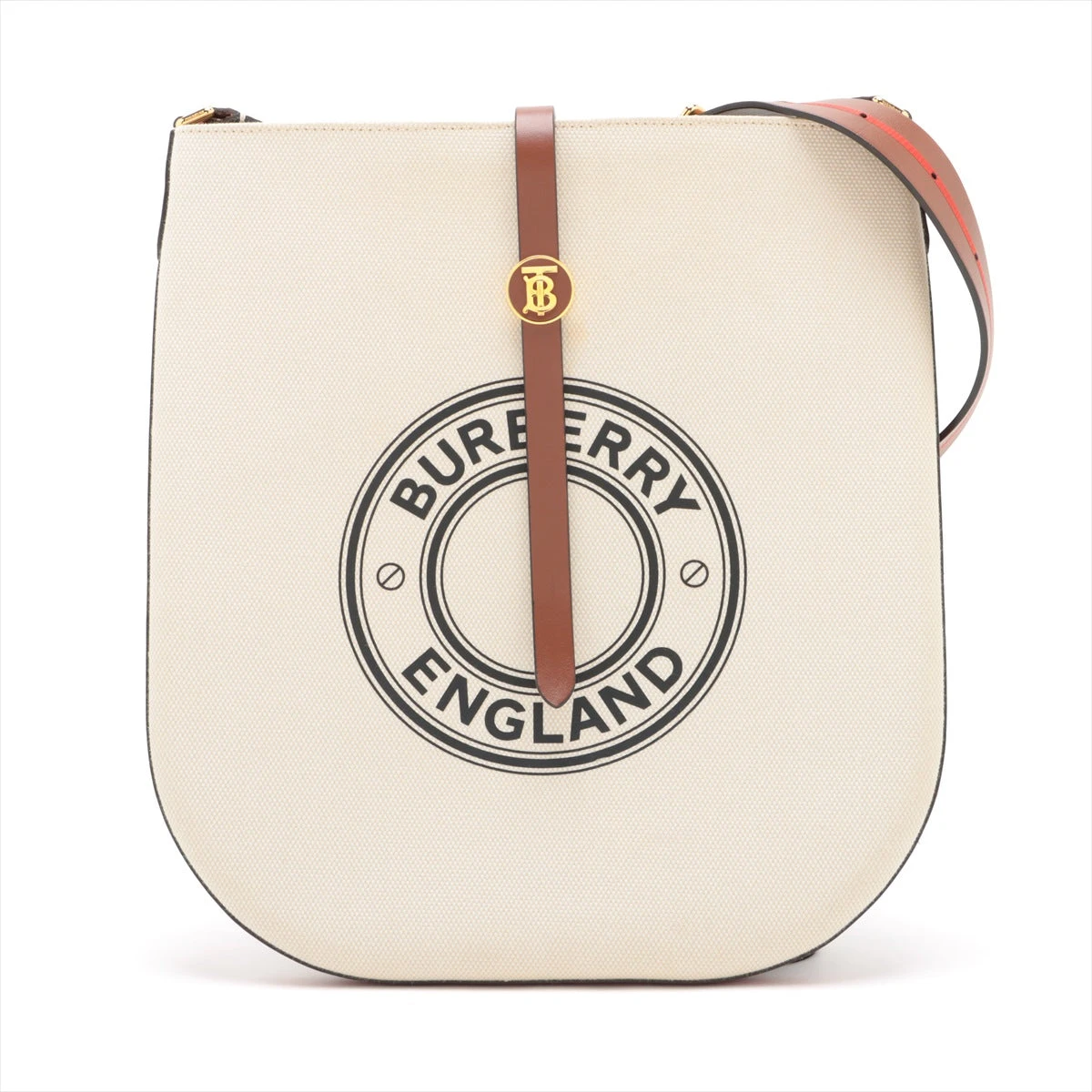 BURBERRY 円形ショルダーバッグ