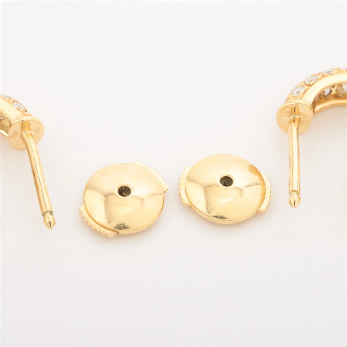 カルティエ ミミボール ピアス カルティエ ミミボール ピアス K18YG/パヴェダイヤ Cartier