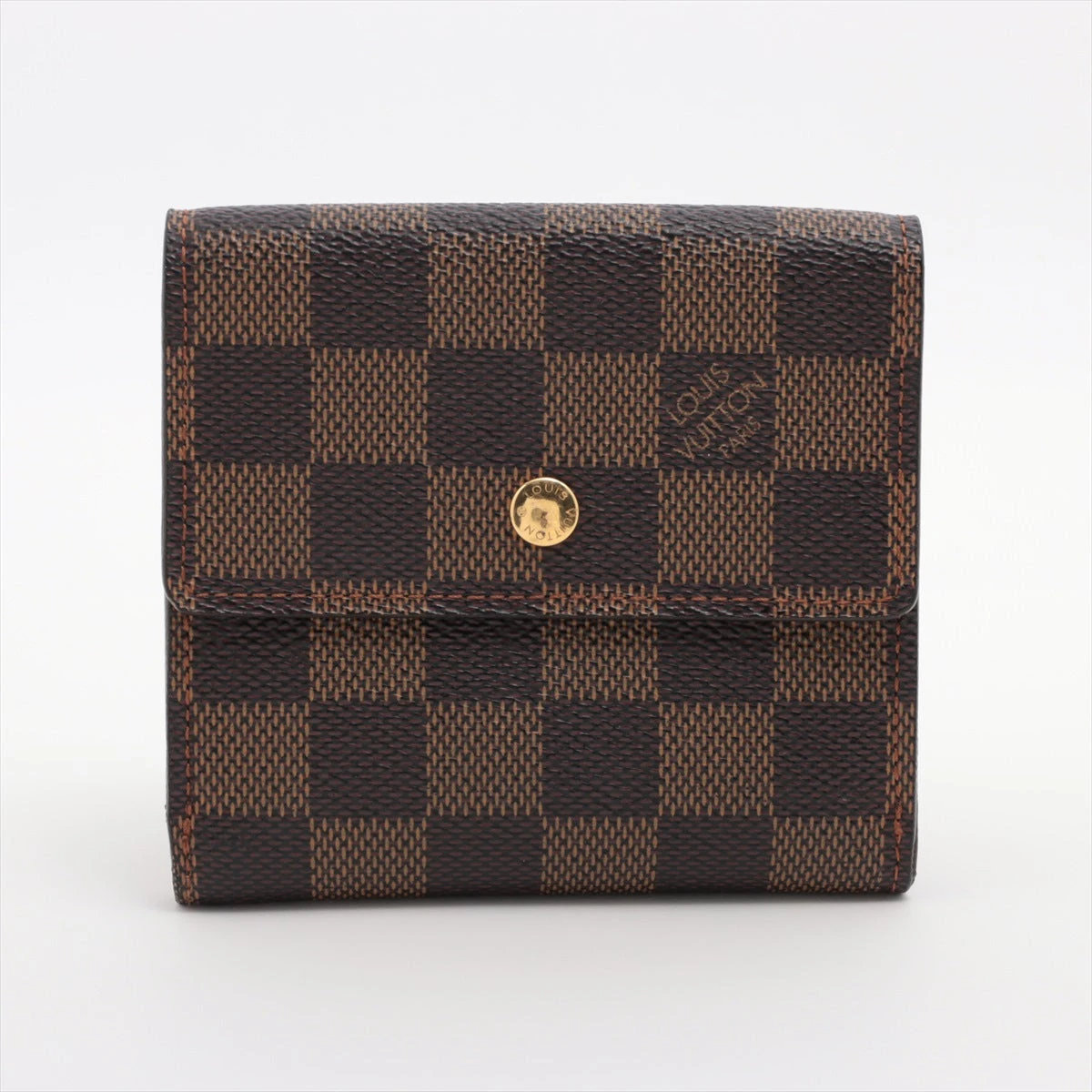 LOUIS VUITTON ルイヴィトン ダミエ ポルトフォイユ エリーズ ヴィトン ダミエ ポルトフォイユエリーズ N61654 ブラウン