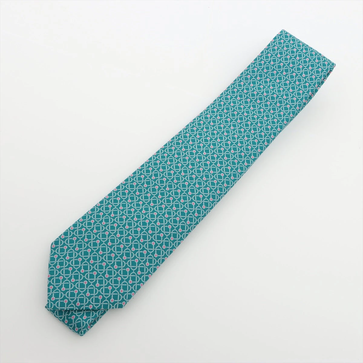 エルメス ネクタイ シルク ブルー SU024045｜中古ブランド品・ブランド  