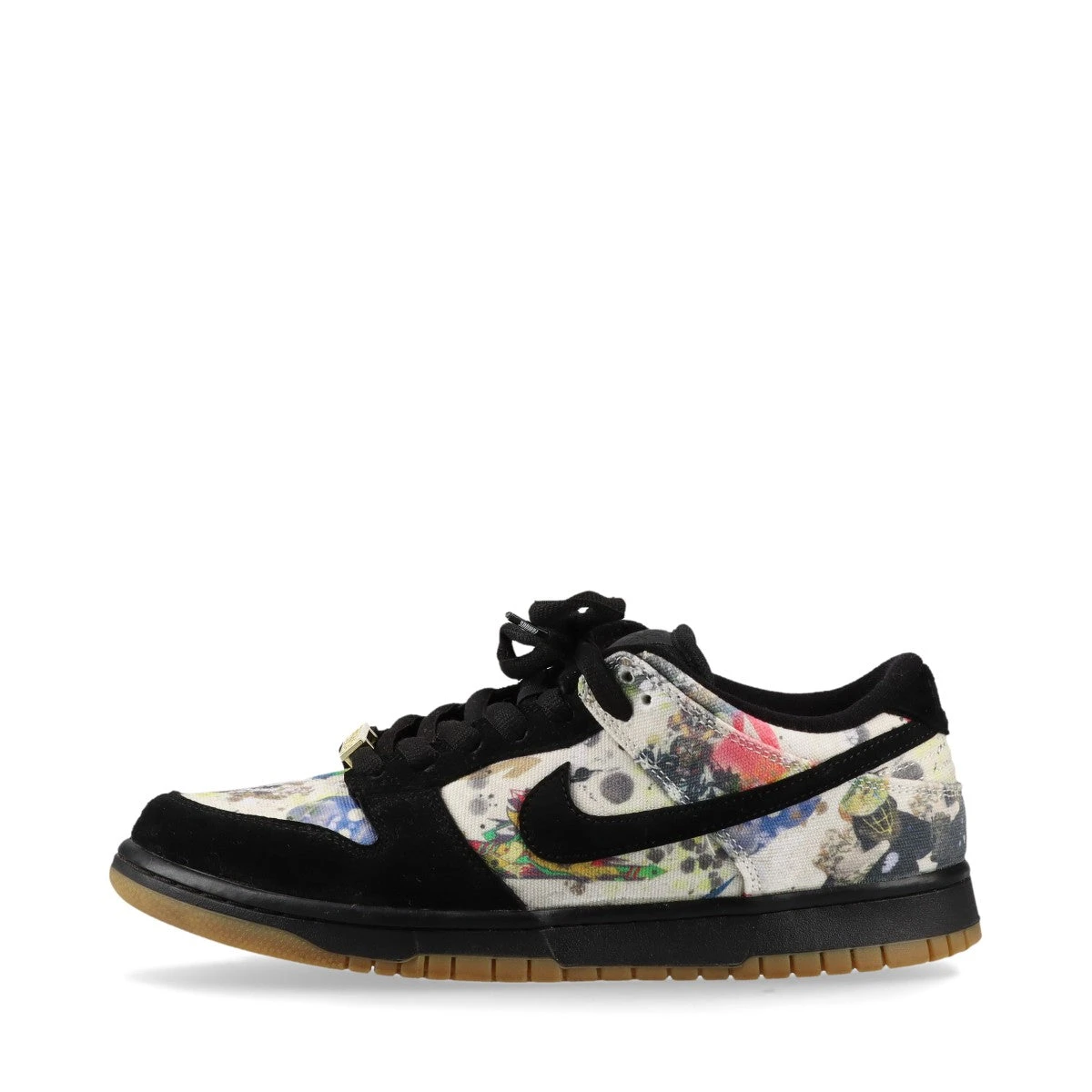 ナイキ×シュプリーム×ラメルジー SB DUNK LOW OG QS 23AW スエード 