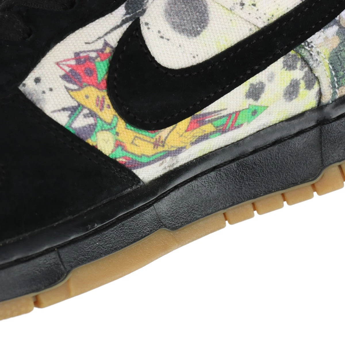 オンライン通販店 Nike Dunk SB supreme ラメルジーブラック/マルチ 
