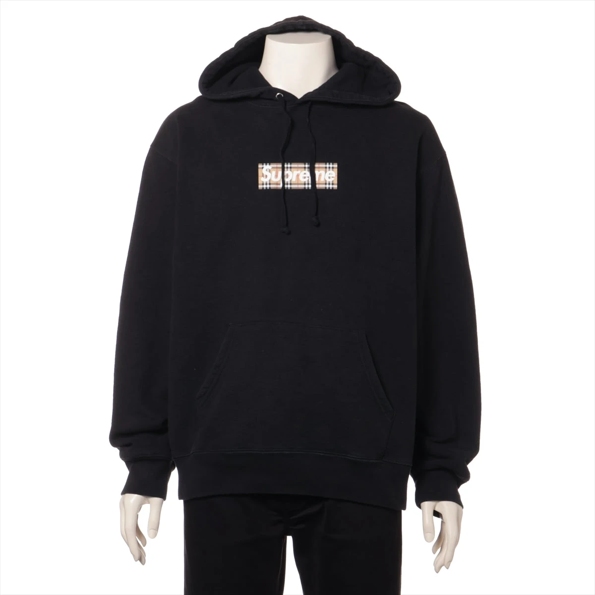 Supreme ブラック パーカー Medium