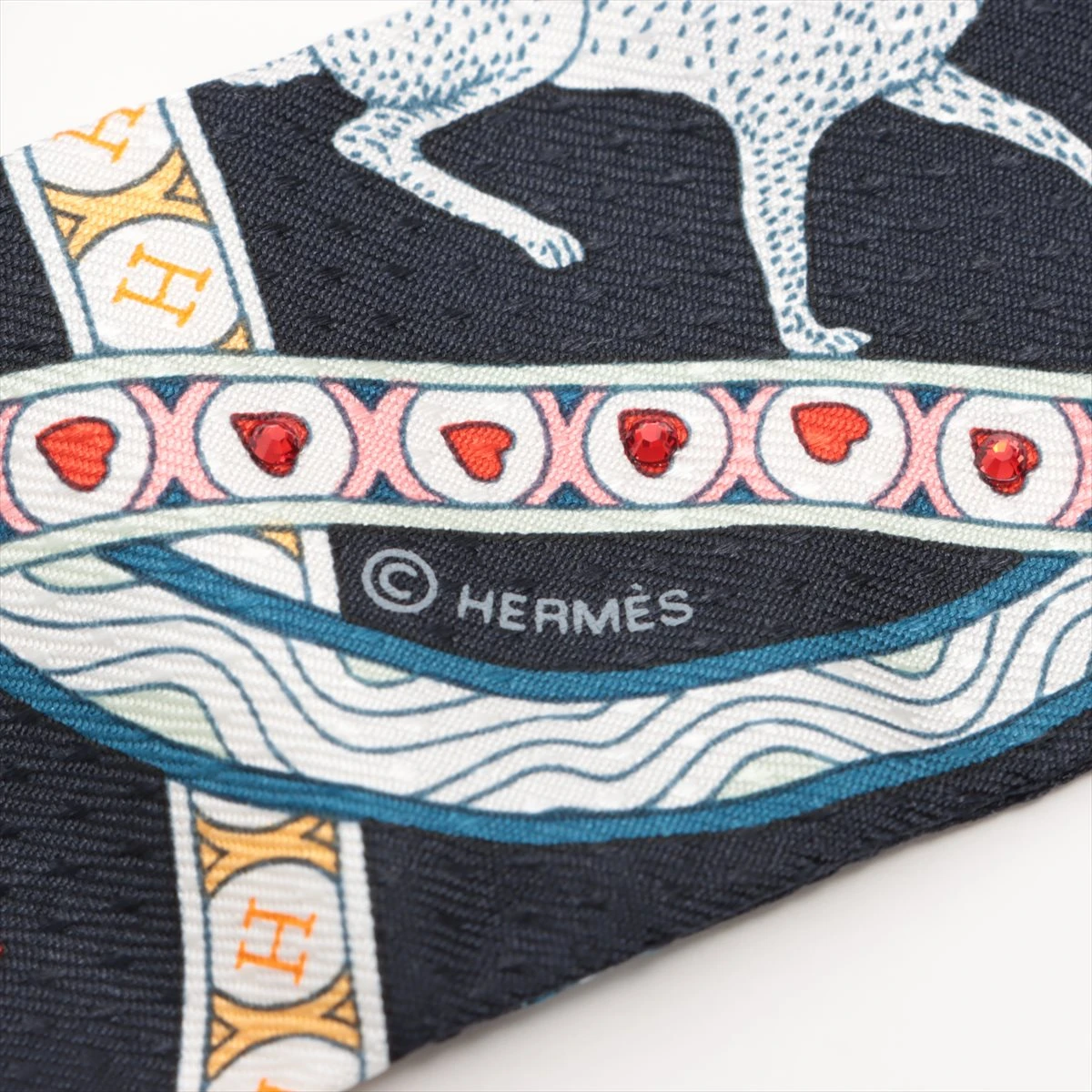 エルメス ツイリー PIQUE DAME DE COEUR ハートのクイーン スカーフ