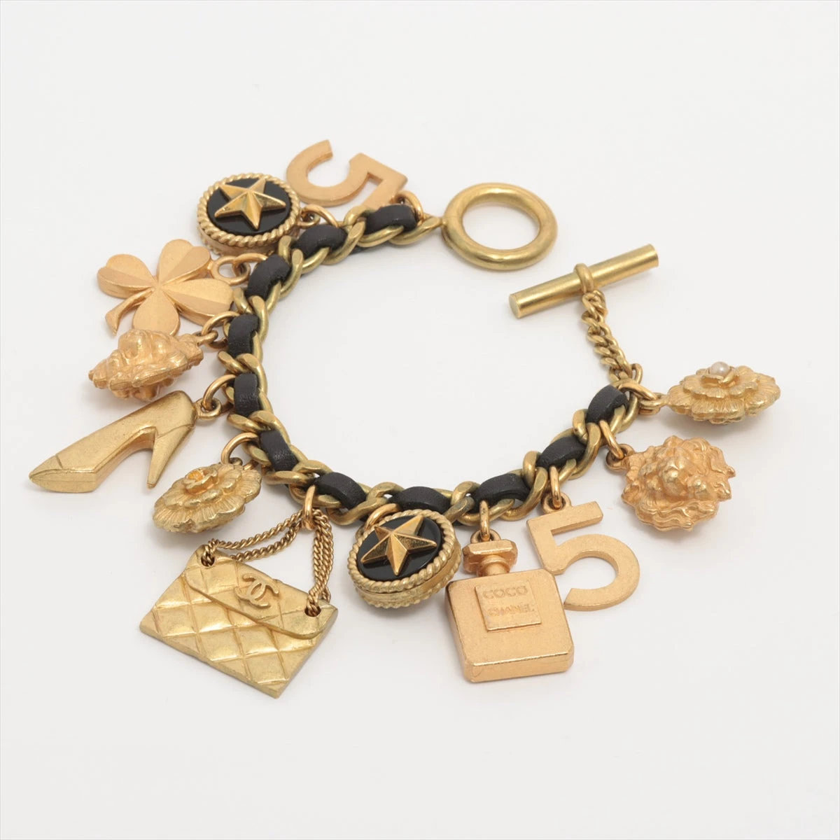 【手元に宿すさりげないアイコン】CHANEL ブレスレット CHANEL/シャネル】アイコンシリーズ ブレスレット 腕周り約19cm