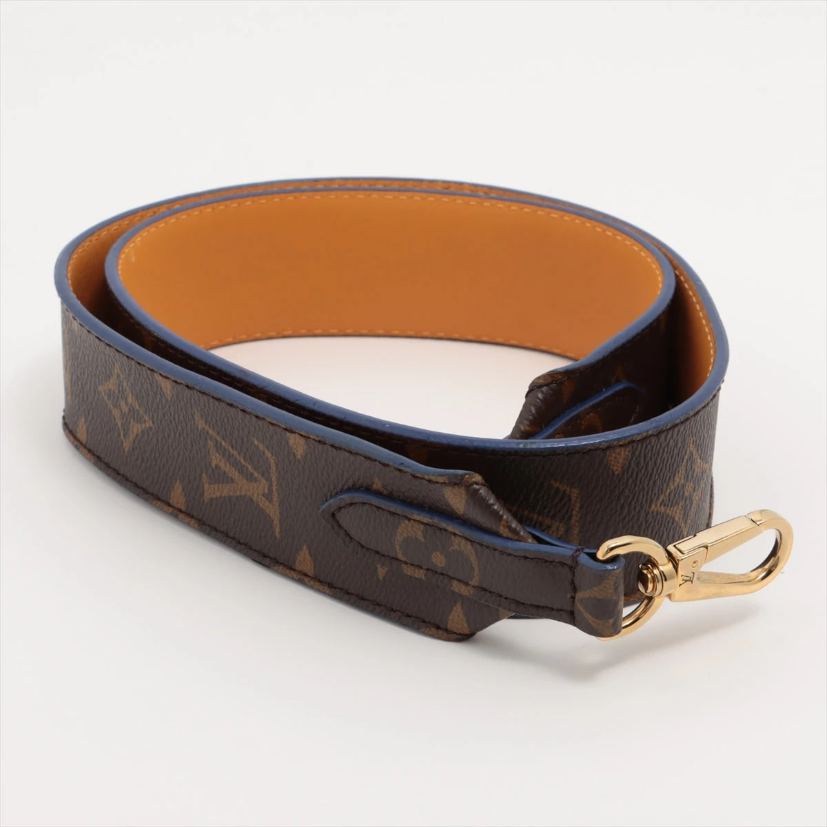 ヴィトン J02354 BC1139 ショルダーストラップ GP×PVC ブラウン